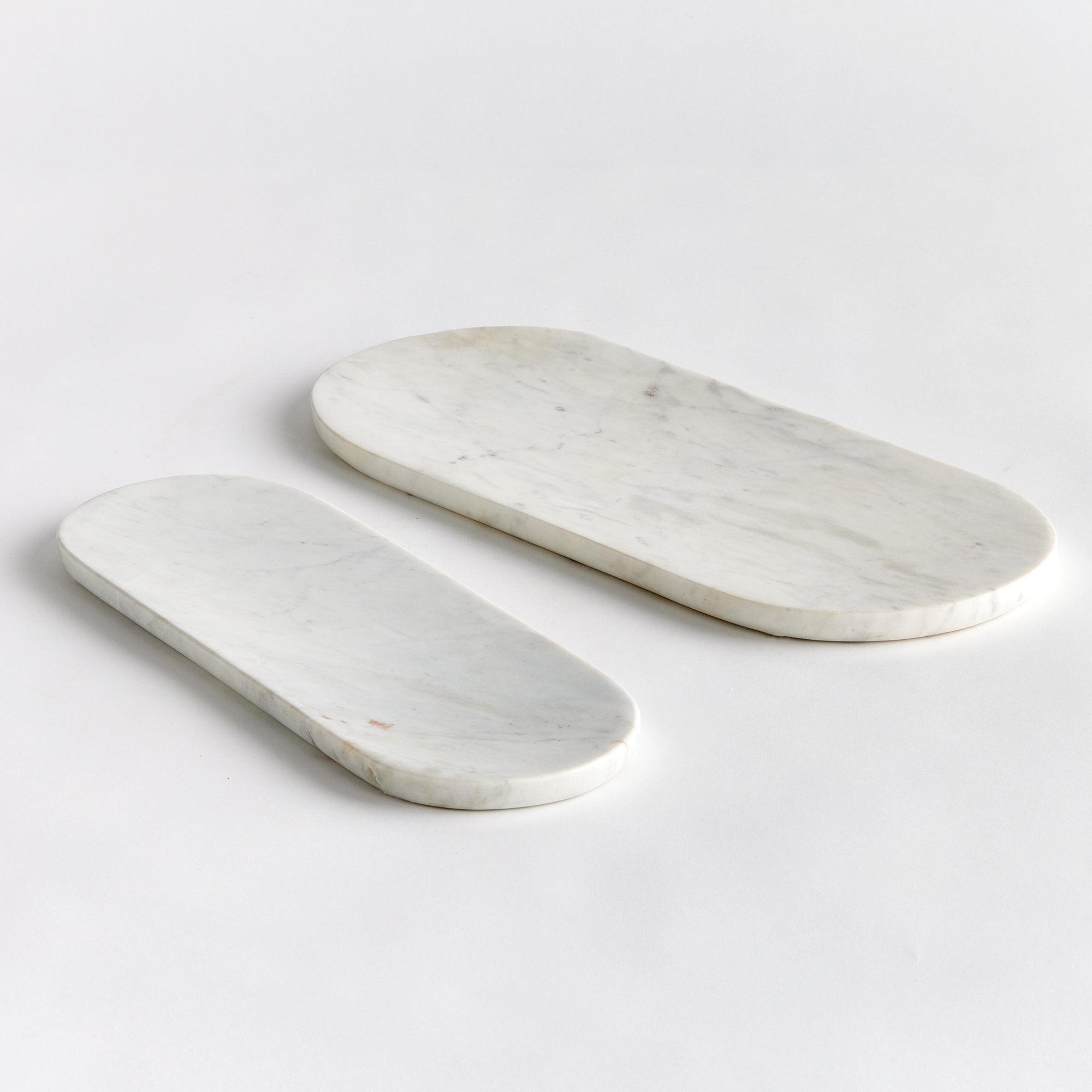 Amal Marble Trays, Set Of 2 - View 2