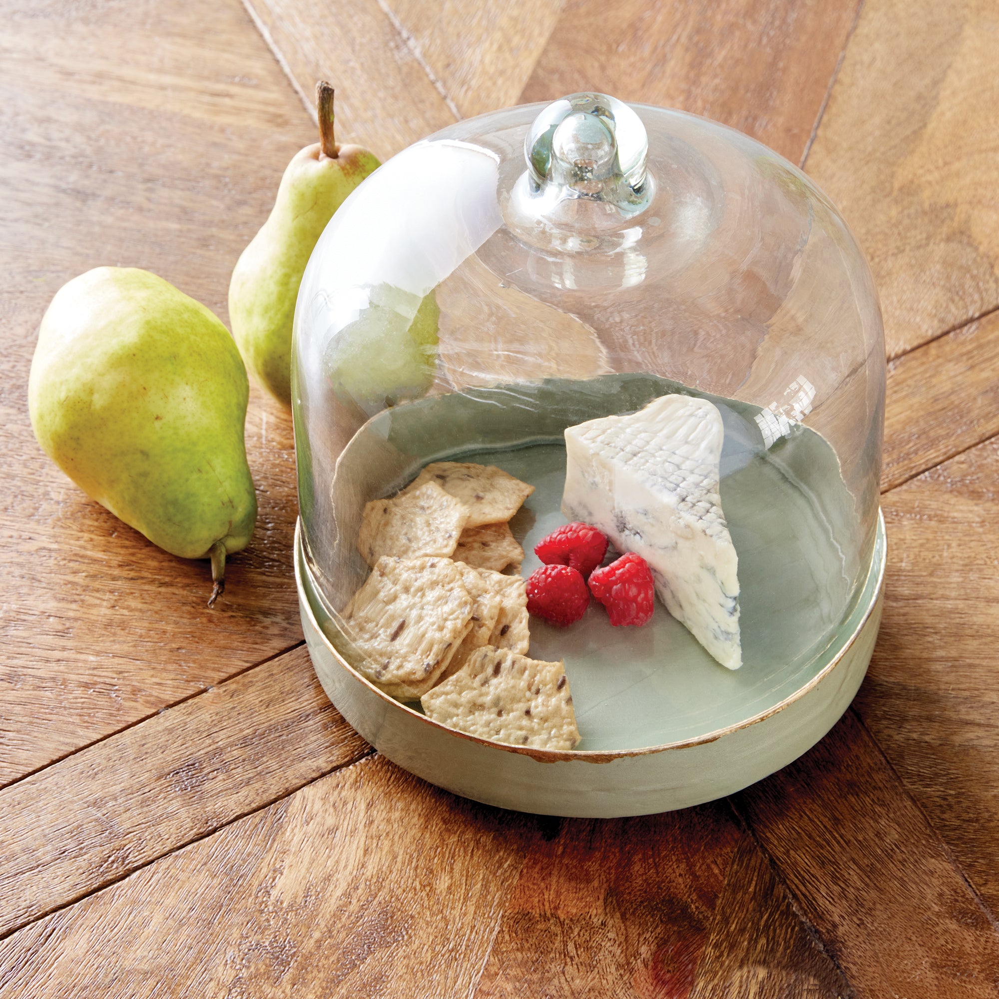 Kammie Tray With Cloche Small - View 6