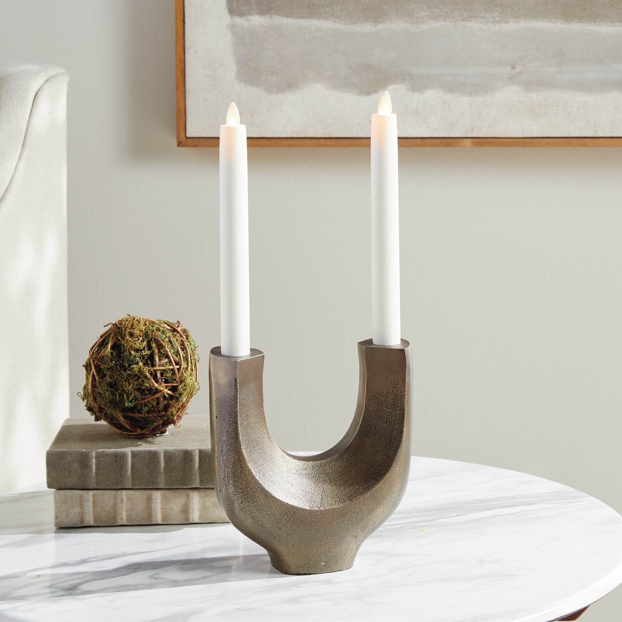 ZOEY 2-TAPER CANDELABRA - view 4