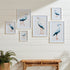 BLUE HERON GALLERY PRINTS, SET OF 6 - view 3