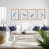 ELEGANT BLUE HERON PRINTS, SET OF 4 - view 4