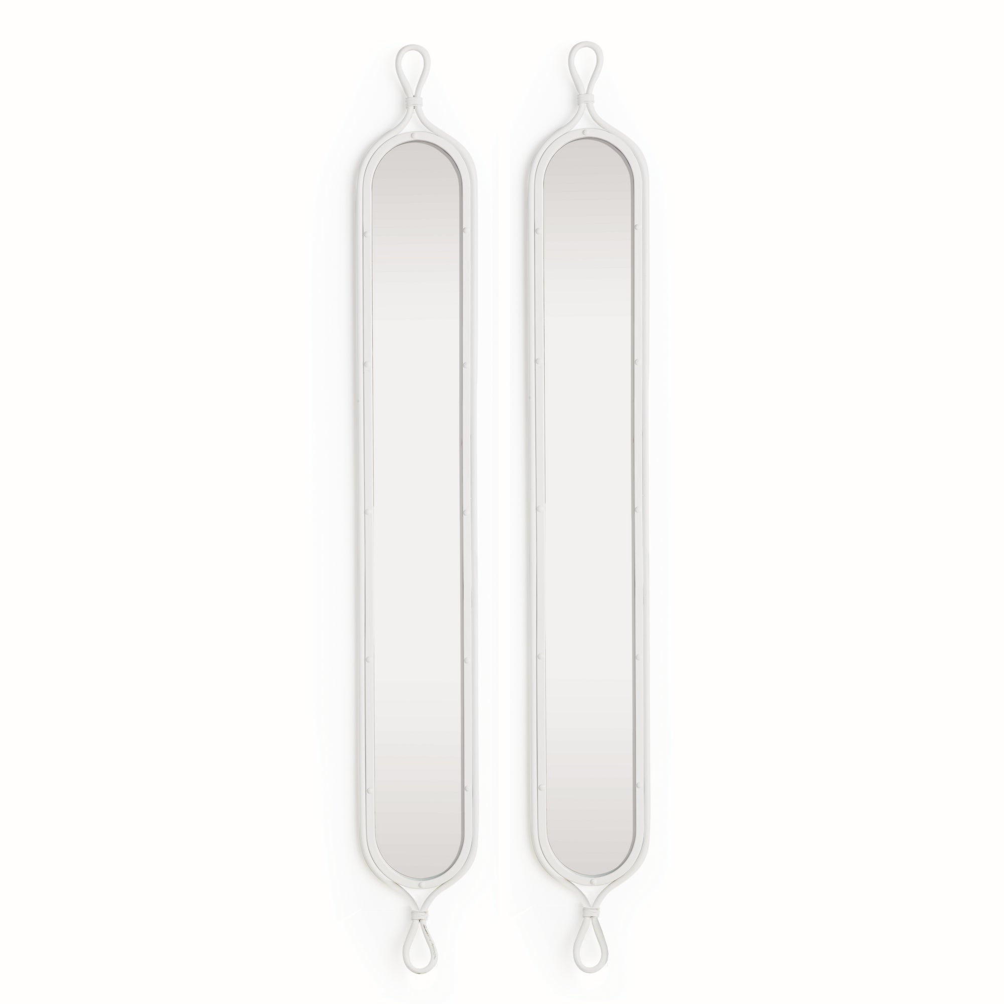 Tall Narrow Mirrors, Set Of 2