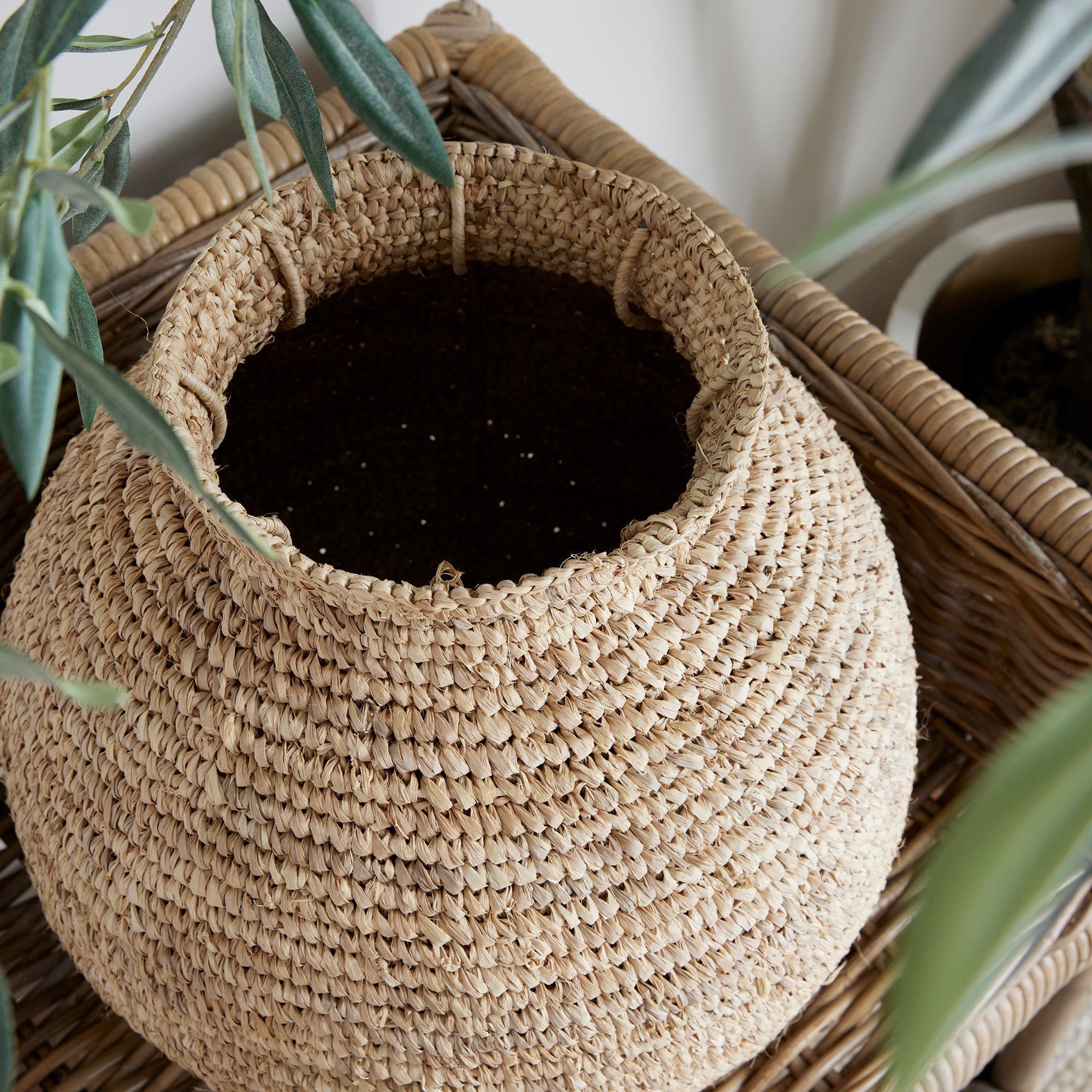 REMI WOVEN VASE LARGE - view 8