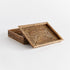 Burma Rattan Lidded Letter Box - View 2