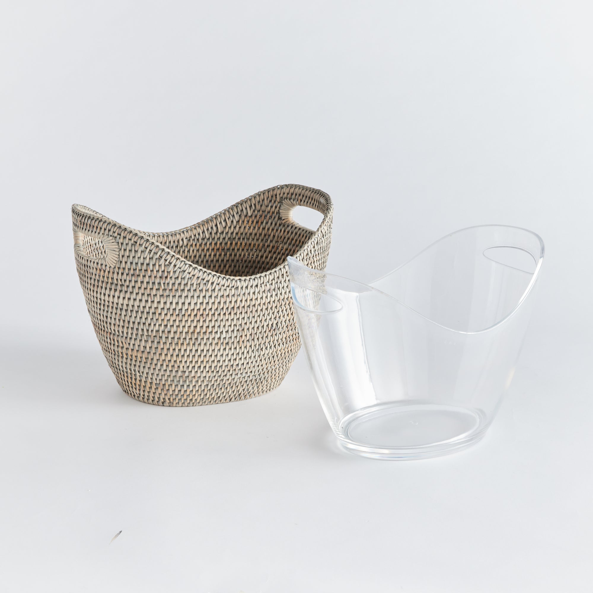 Burma Rattan Beverage Tub Large - View 4