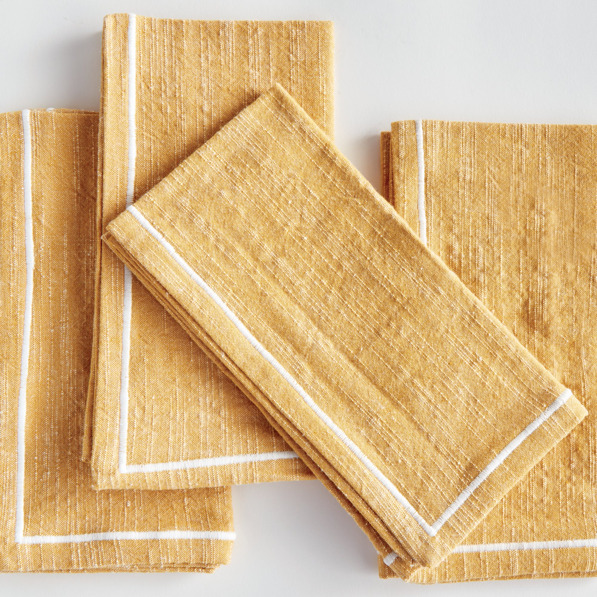 Saffron Napkins, Set Of 4 - View 5