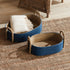 Tiana Seagrass Short Oval Baskets, Set Of 2 - View 5