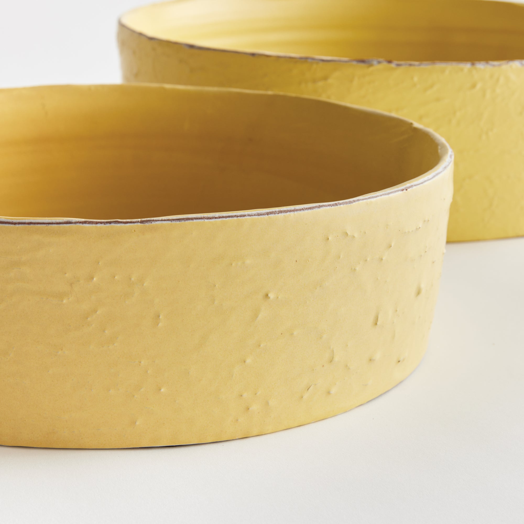 STUDIO DECORATIVE LOW BOWLS, SET OF 2 - view 3