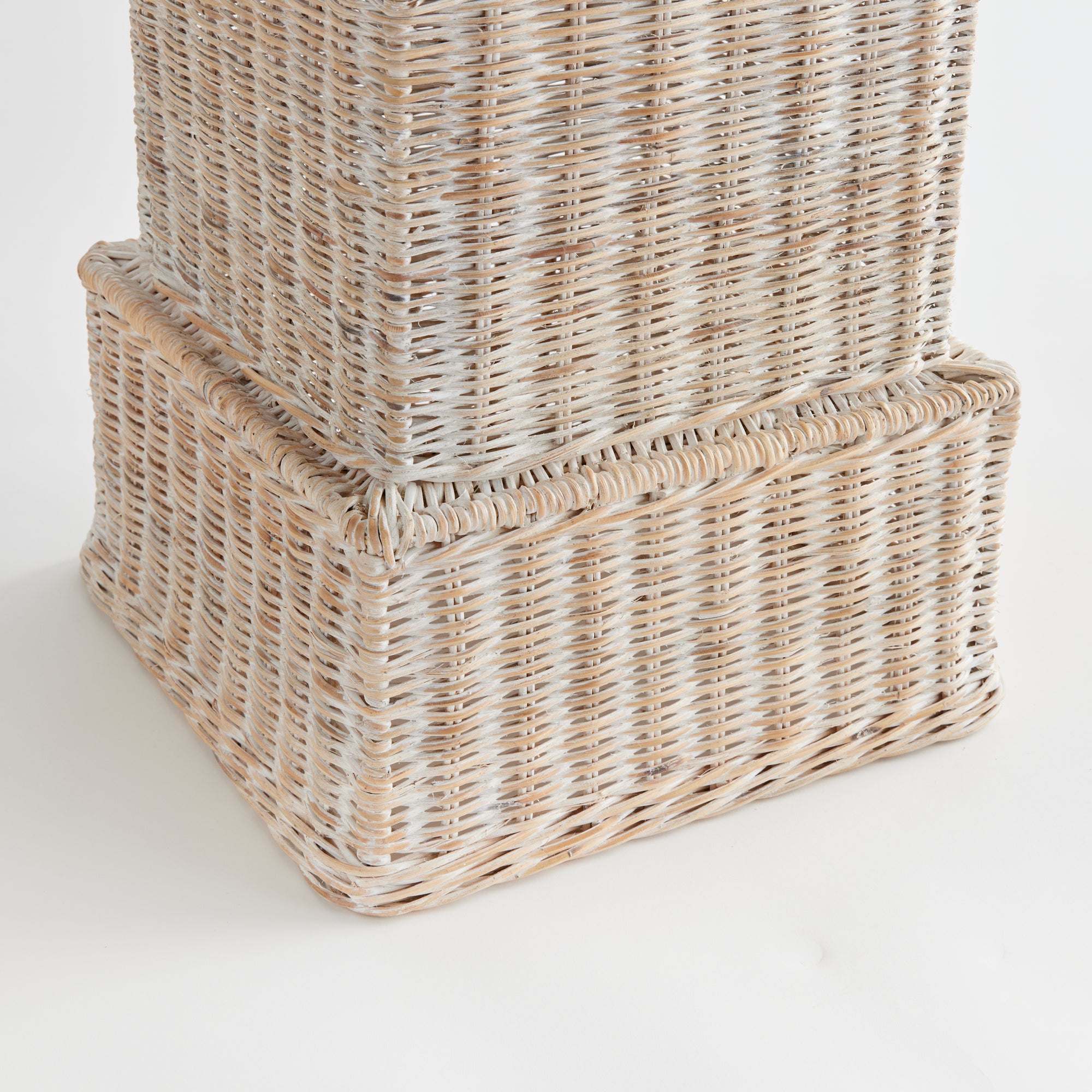 Charleston Rattan Pedestal Tall - View 2