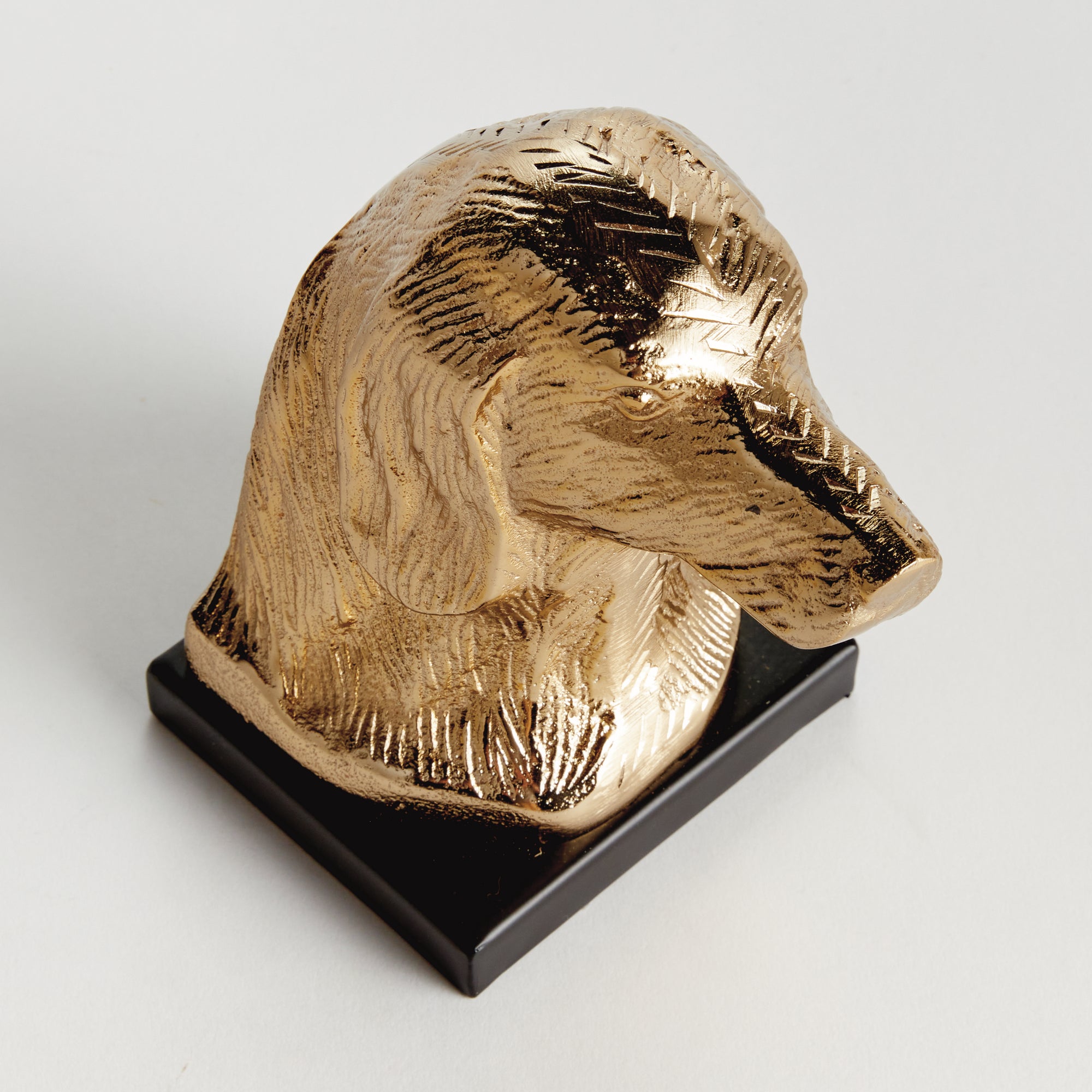 DISTINGUISHED DOG BUST SCULPTURE - view 3