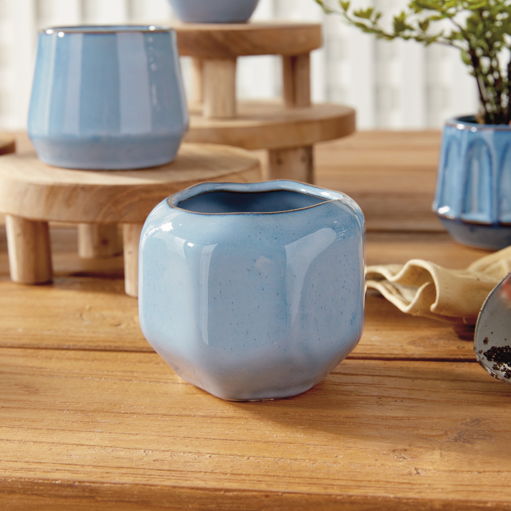 Dezie Mini Pots, Set Of 6 - View 13