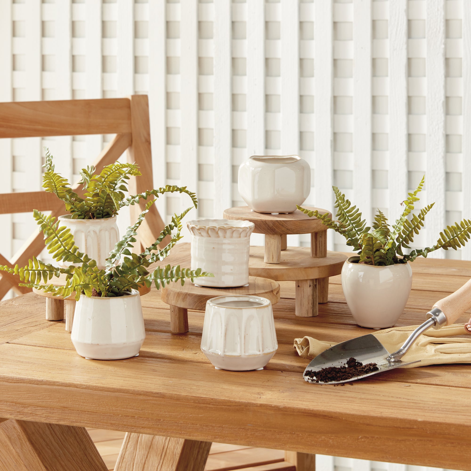 Dezie Mini Pots, Set Of 6 - View 10