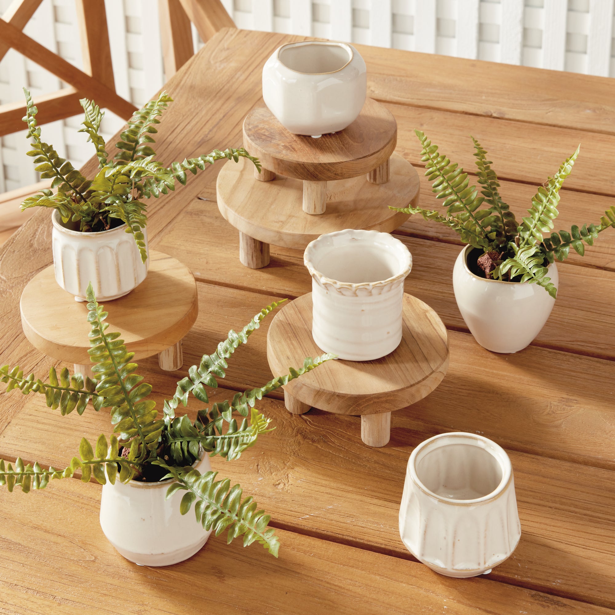 Dezie Mini Pots, Set Of 6 - View 12