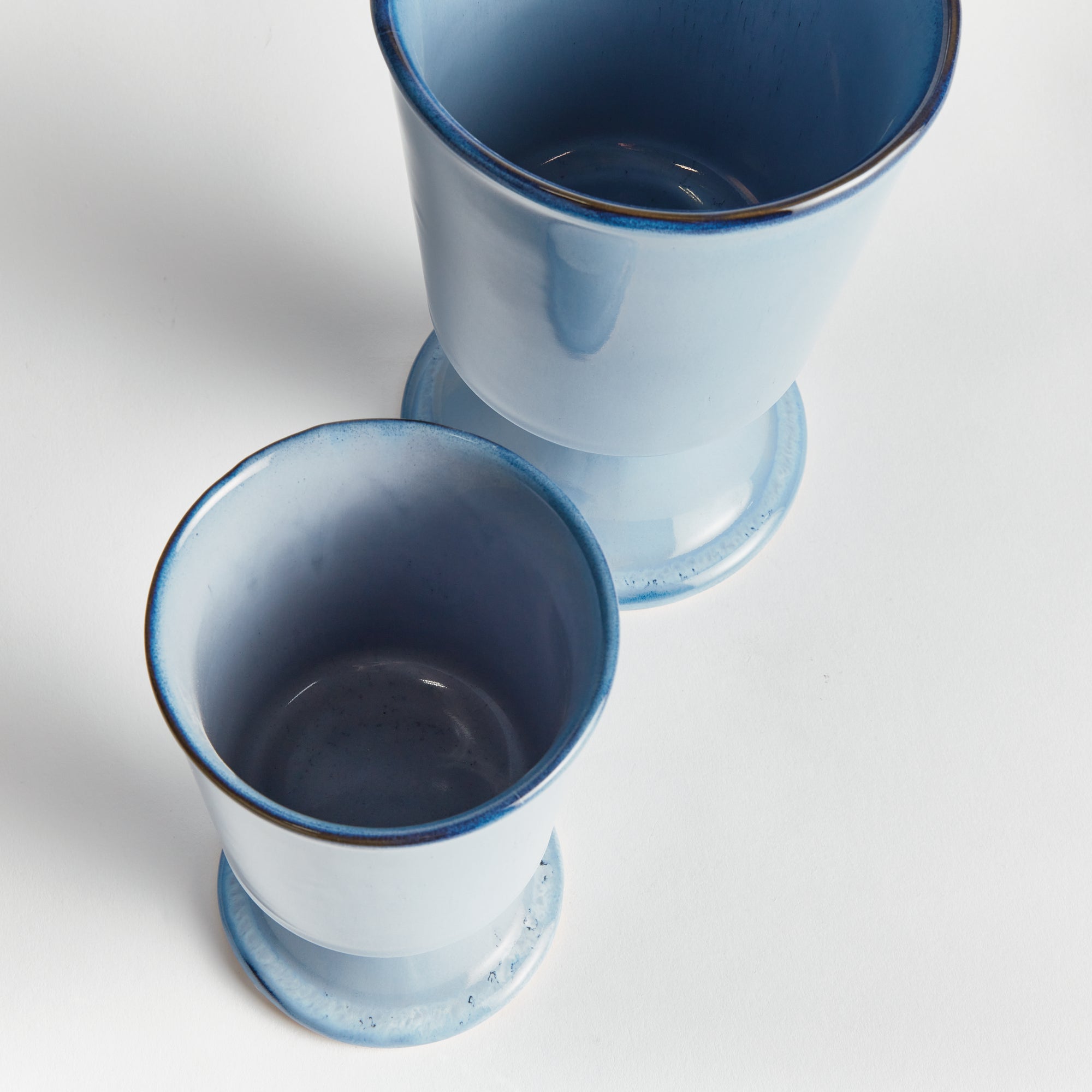 Kelcy Footed Cachepots, Set Of 2 - View 3