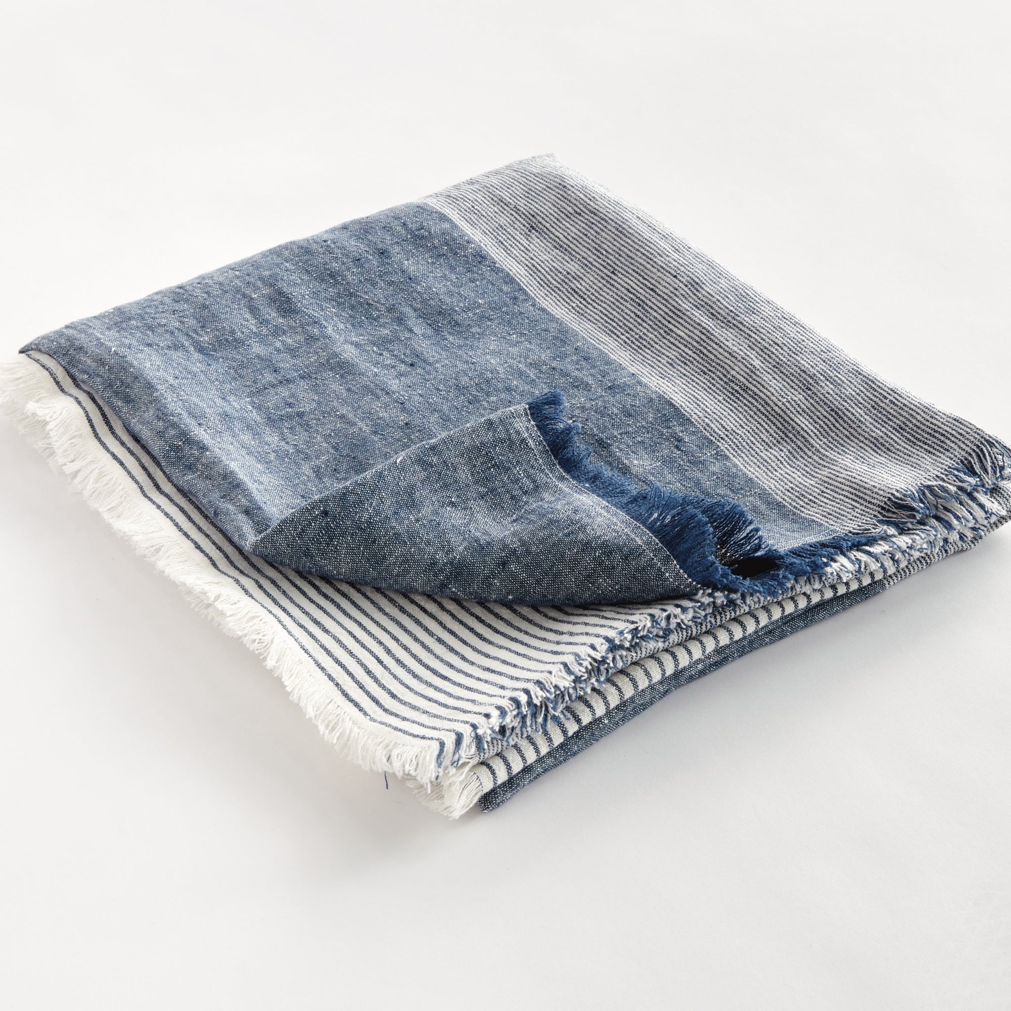 Leon European Linen Throw - View 8