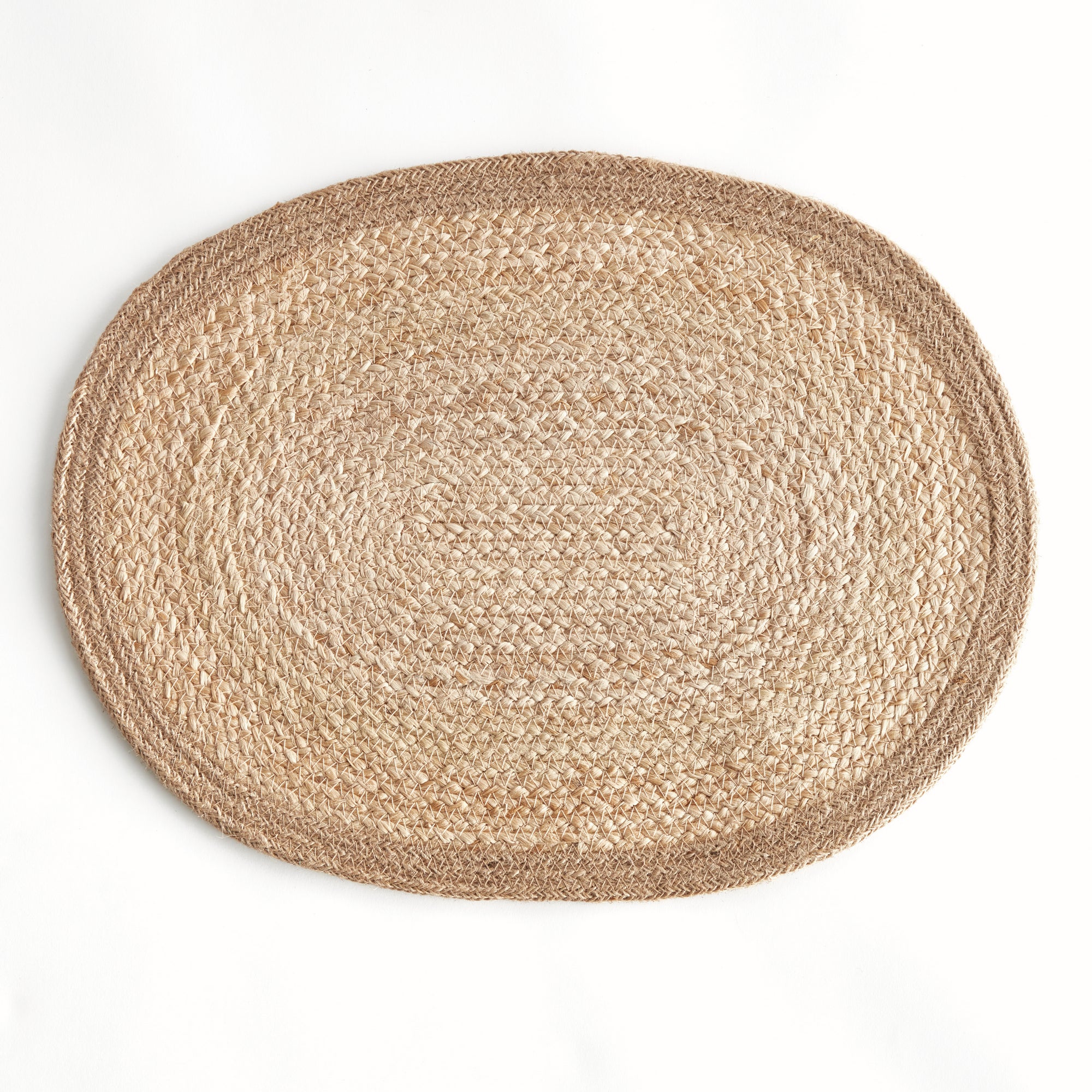 Jute Coil Oval Placemats, Set Of 8 - View 3