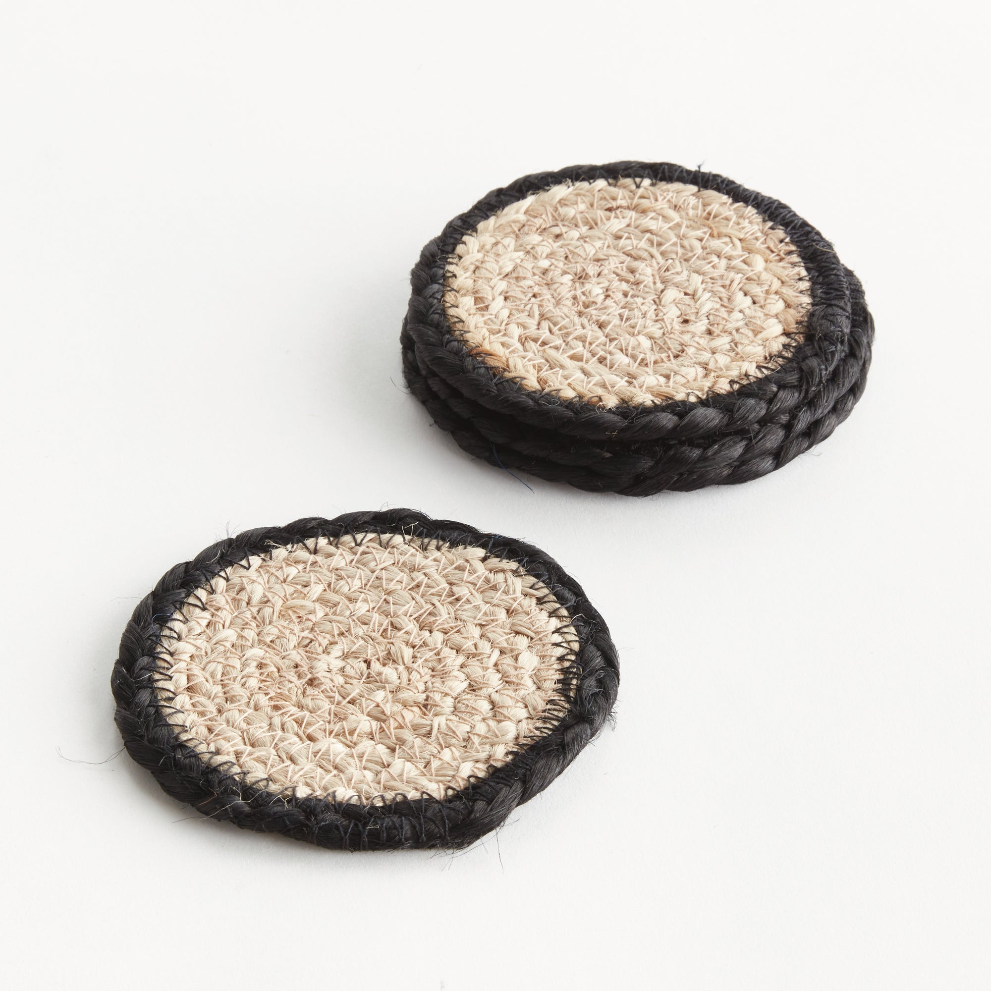 Jute Coasters, Set Of 4 - View 3
