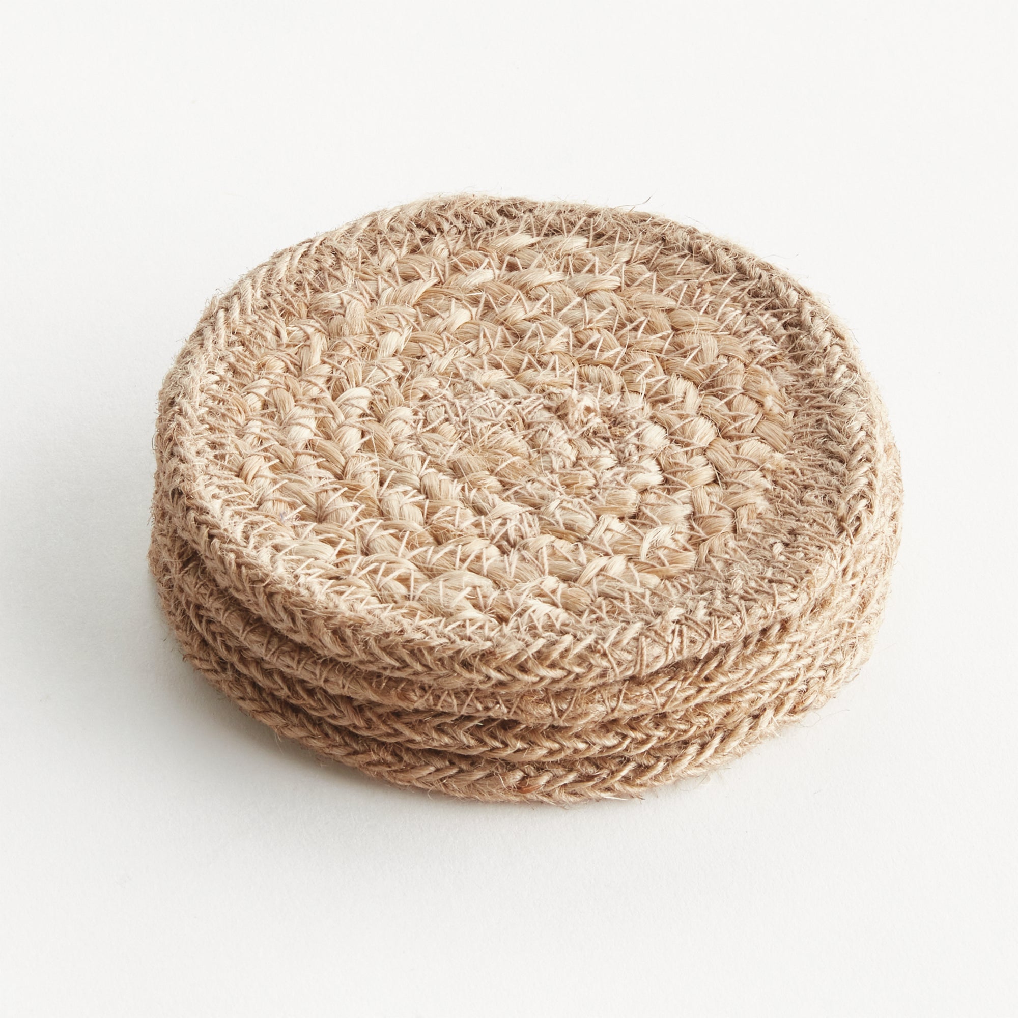 Jute Coasters, Set Of 4 - View 4