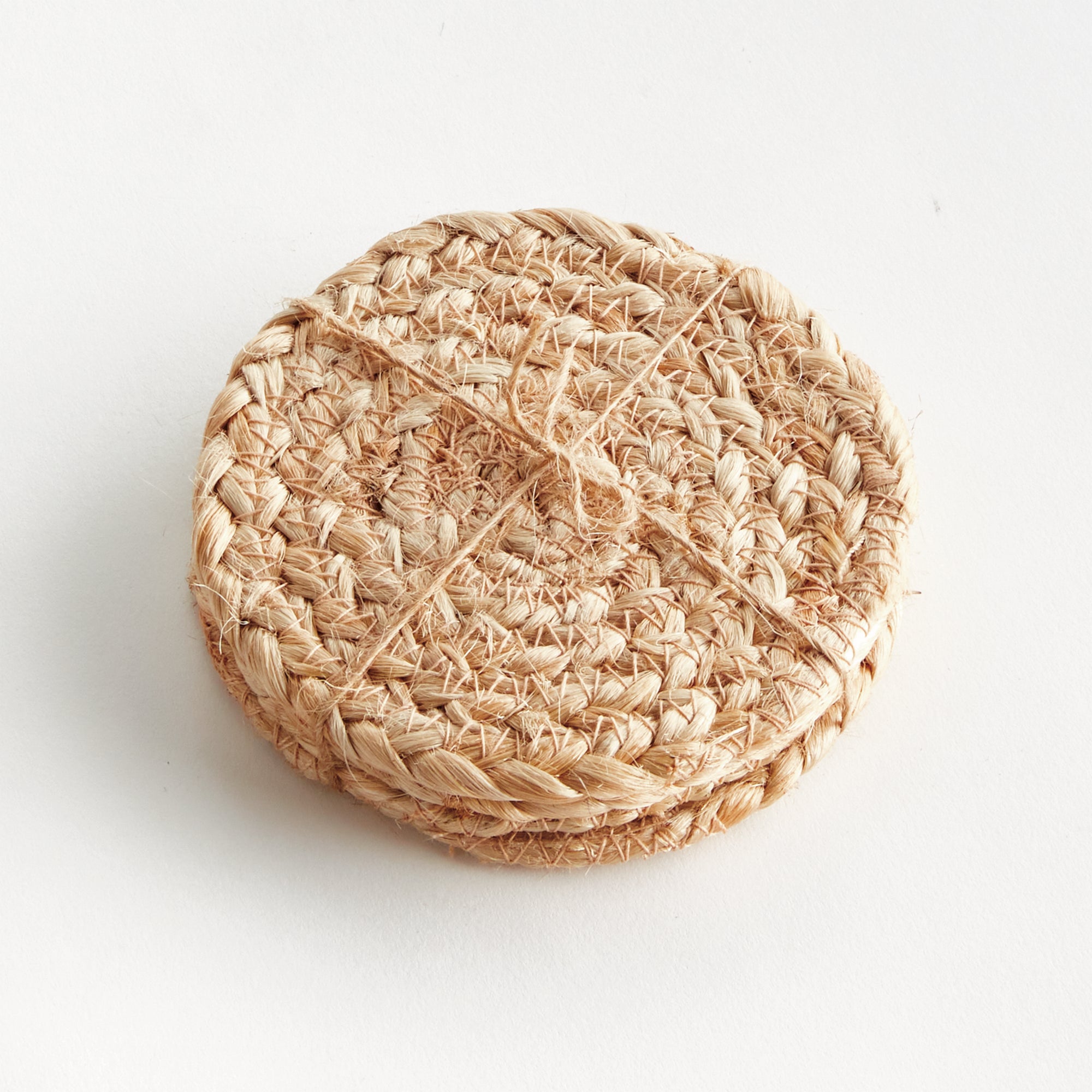 Jute Coasters, Set Of 4 - View 5