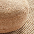 Jute Round Pouf - View 3