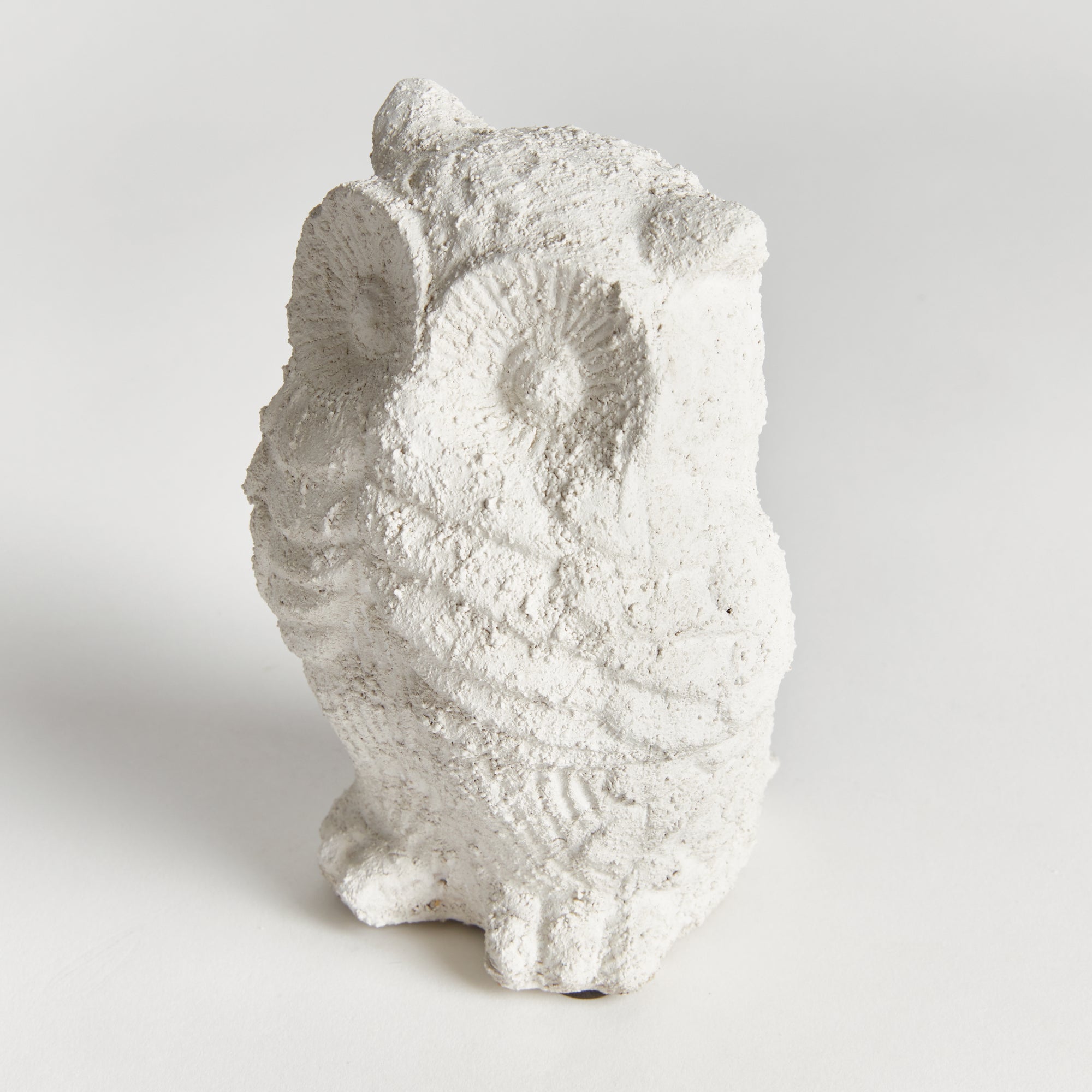 WEATHERED GARDEN OWL - view 3