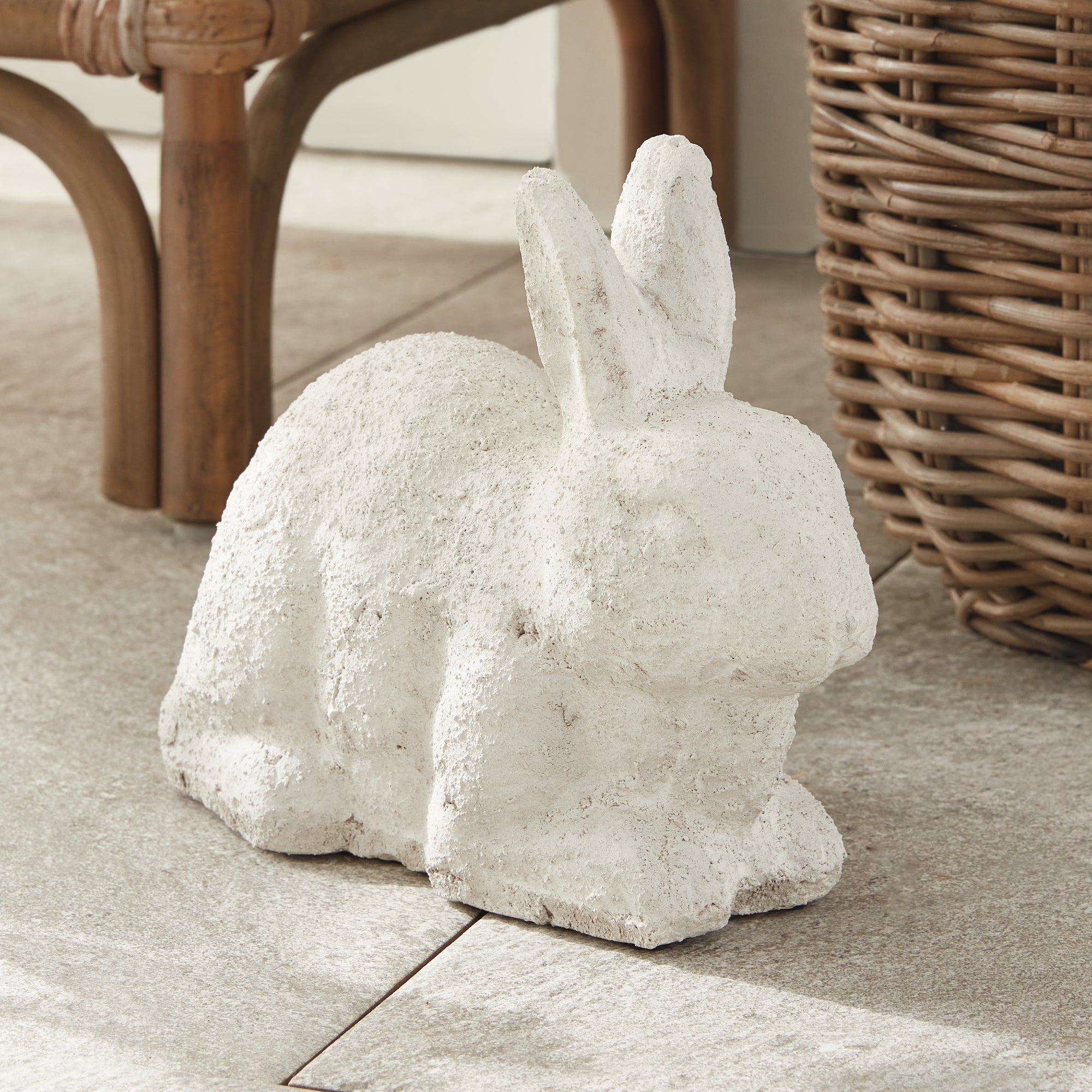WEATHERED GARDEN RABBIT LARGE - view 5