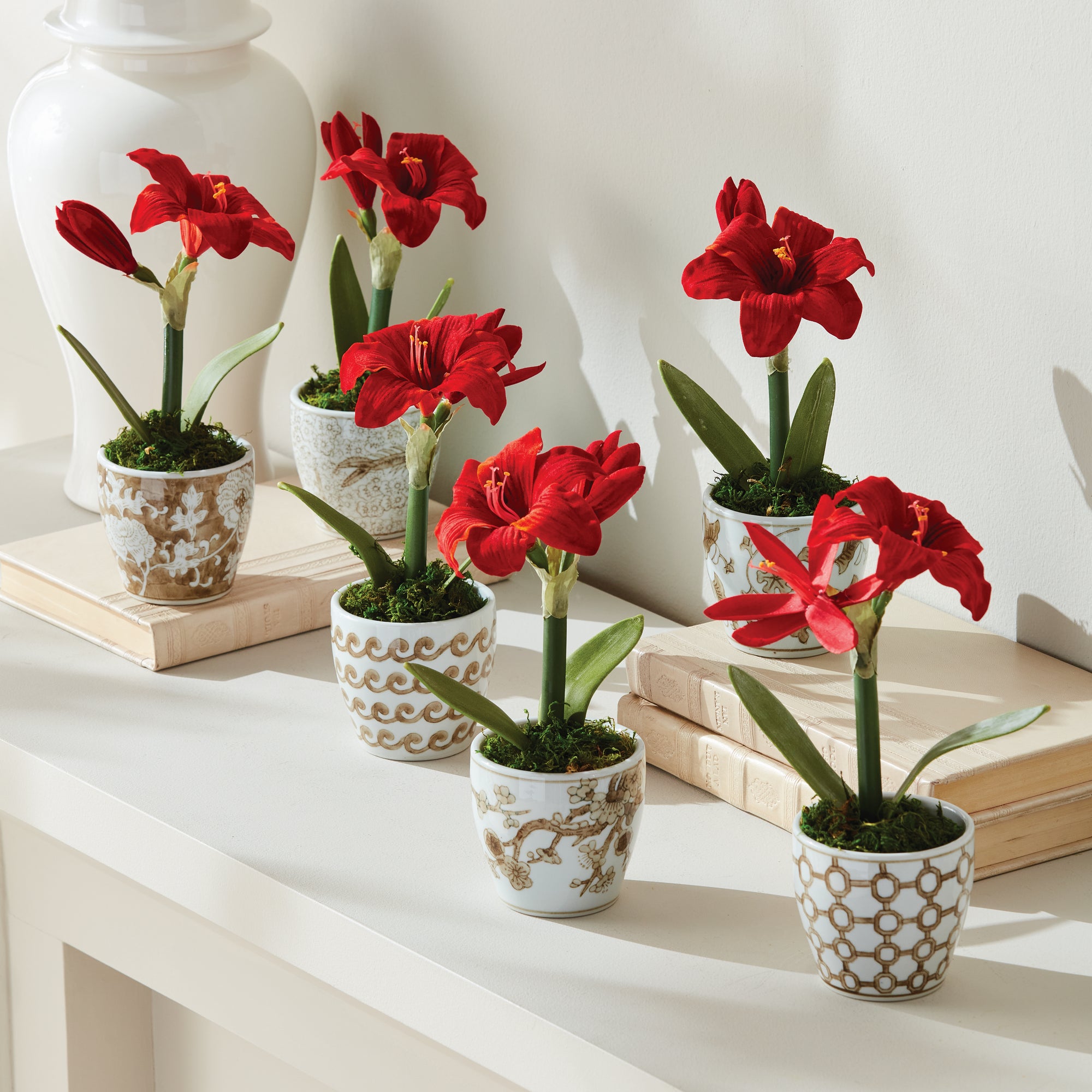 Province Mini Flower Pots, Set Of 6 - View 10