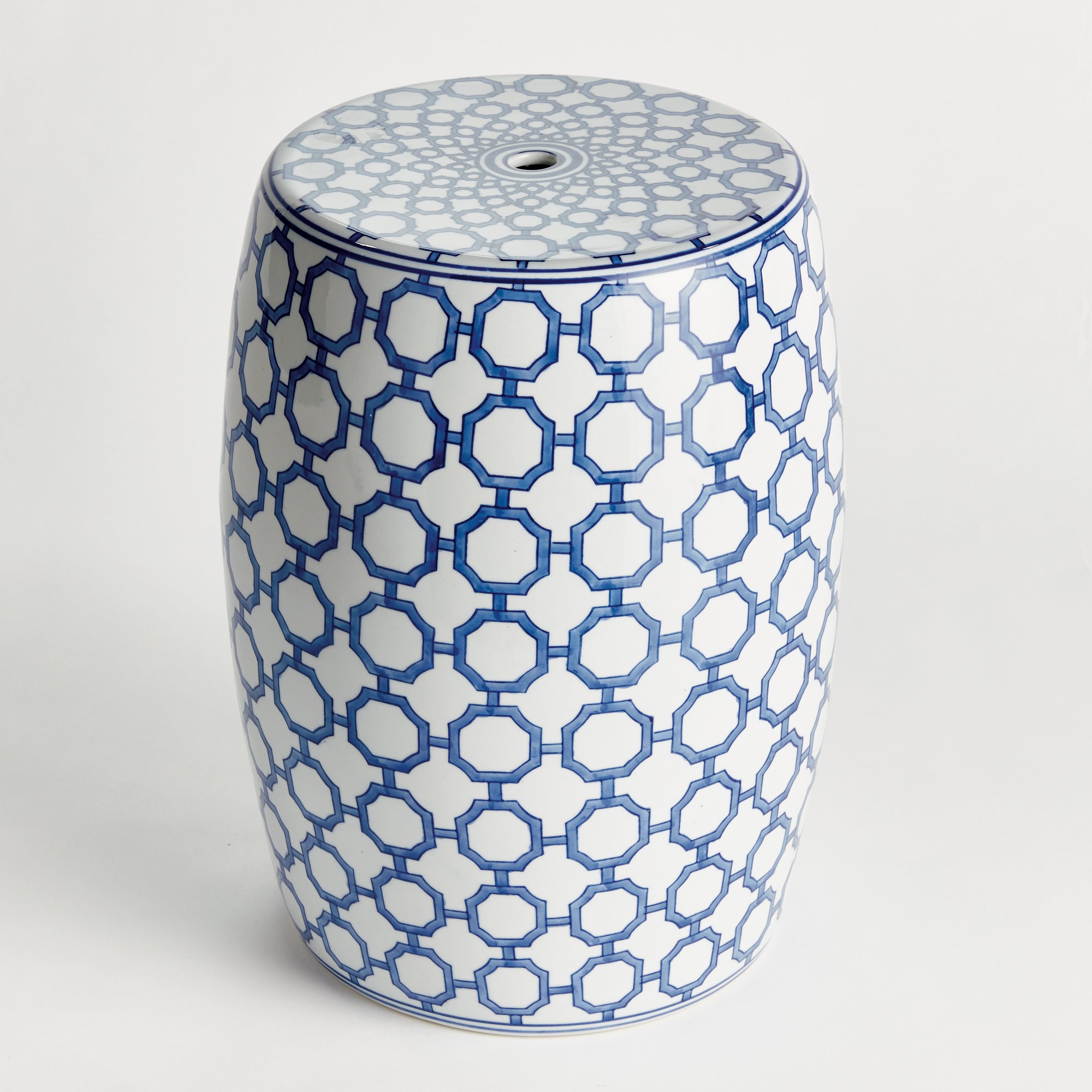 Barclay Butera Dynasty Link Stool - View 2