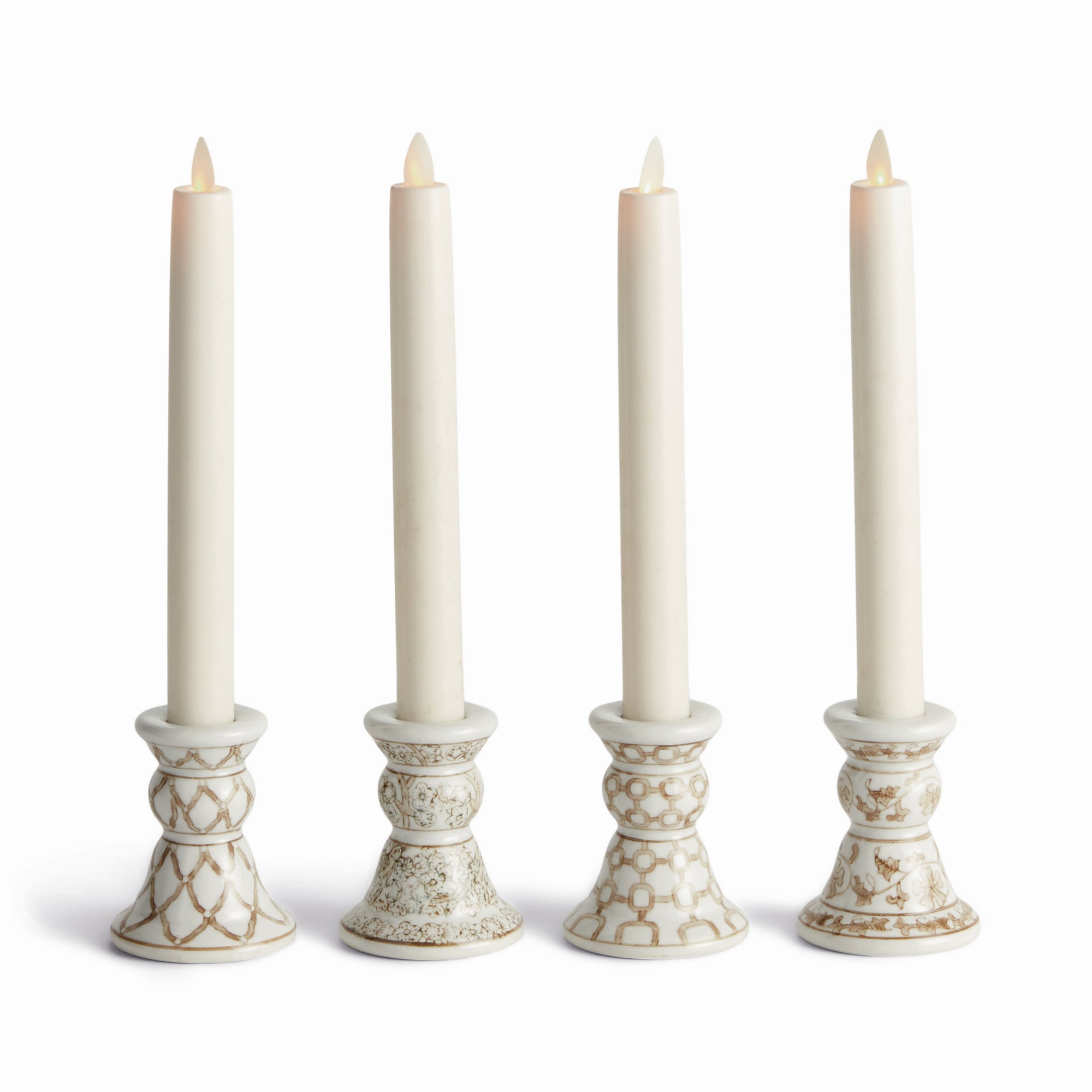 PROVINCE MINI TAPER HOLDERS, SET OF 4