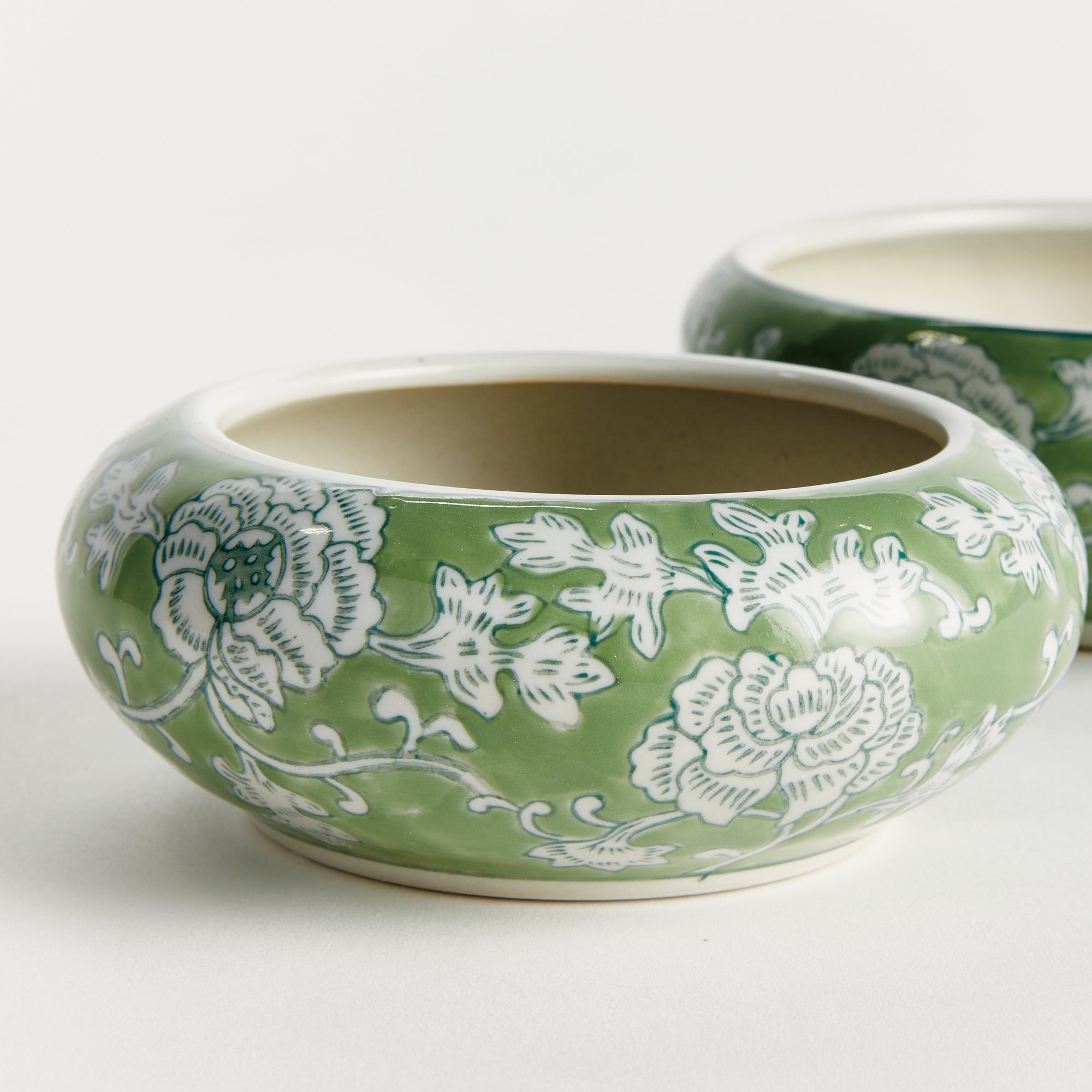 Imperial Lotus Low Pots, Set Of 2 - View 2