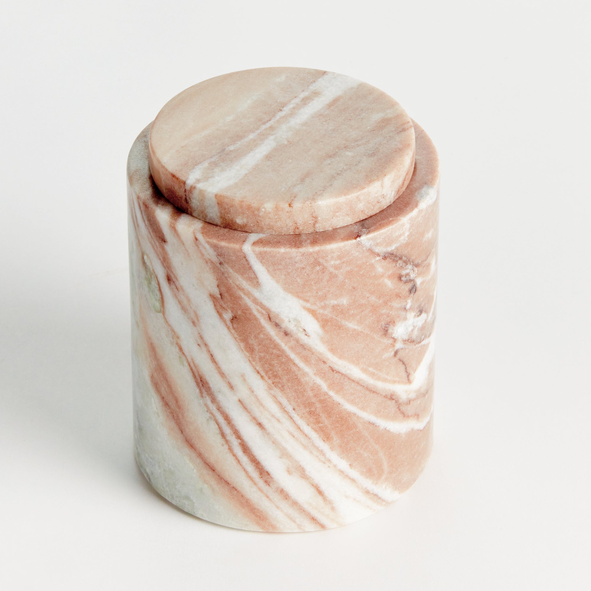 JAQUELINE ROUND LIDDED BOX TALL - view 2