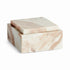 Jaqueline Marble Square Lidded Box Short