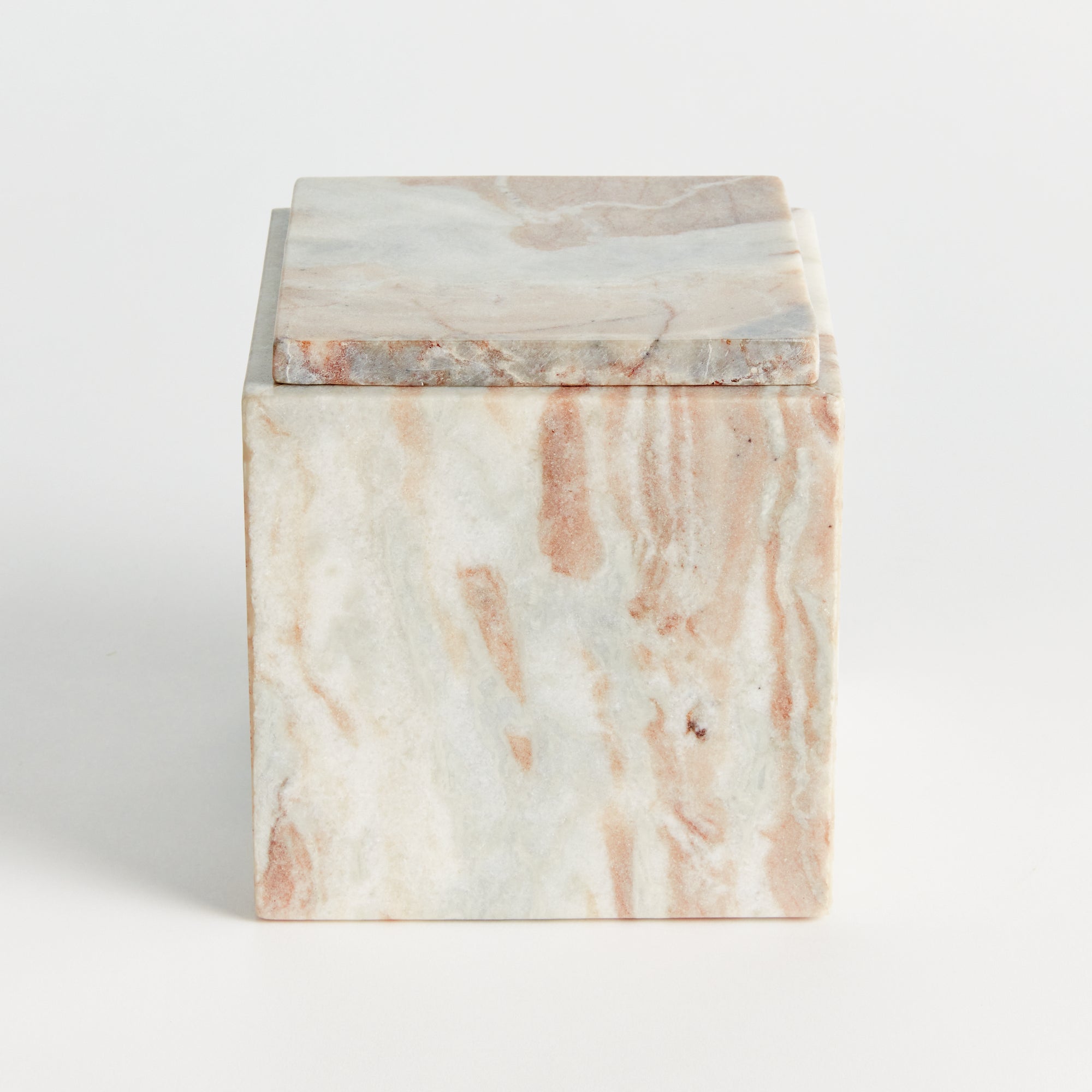 JAQUELINE SQUARE LIDDED BOX TALL - view 2