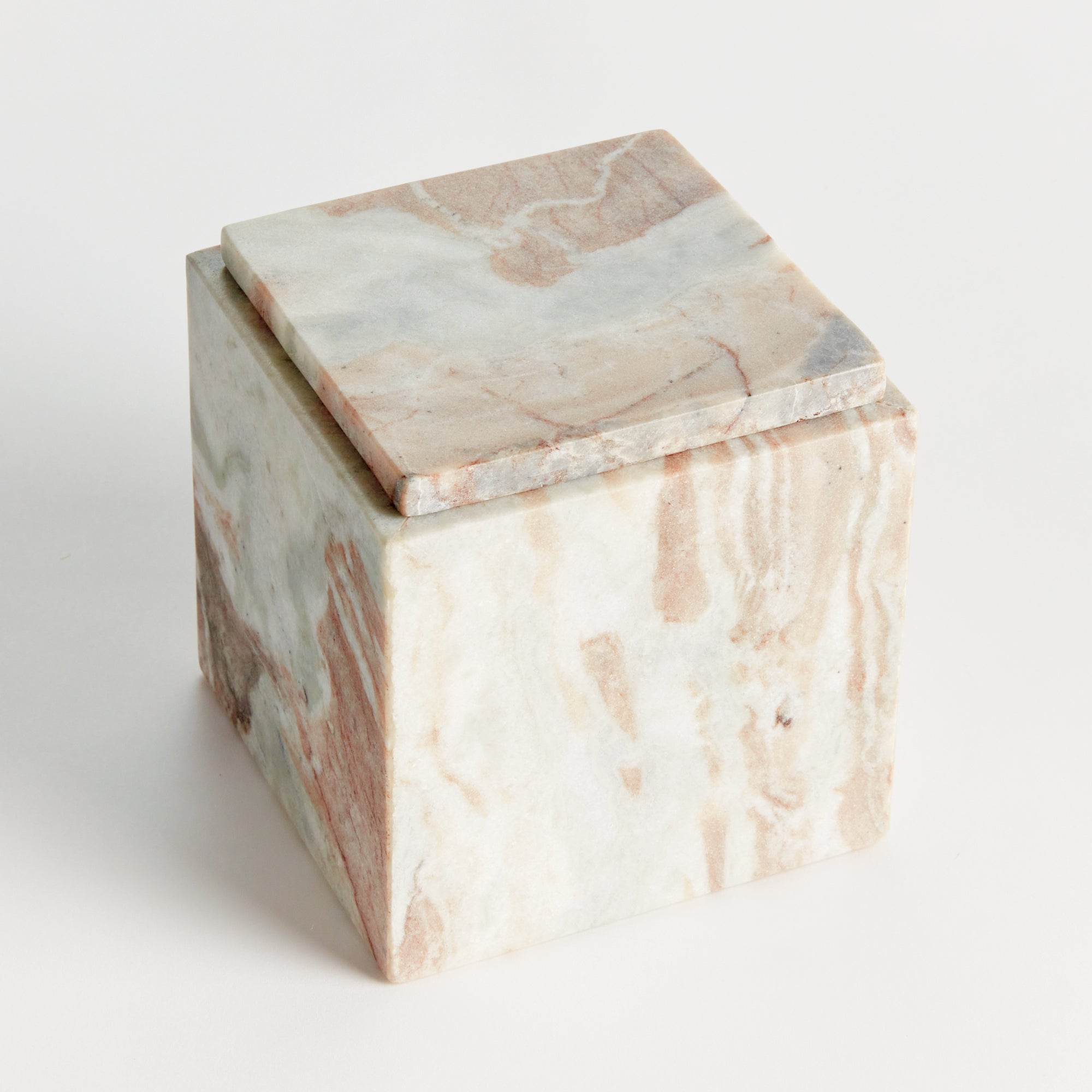 JAQUELINE SQUARE LIDDED BOX TALL - view 3