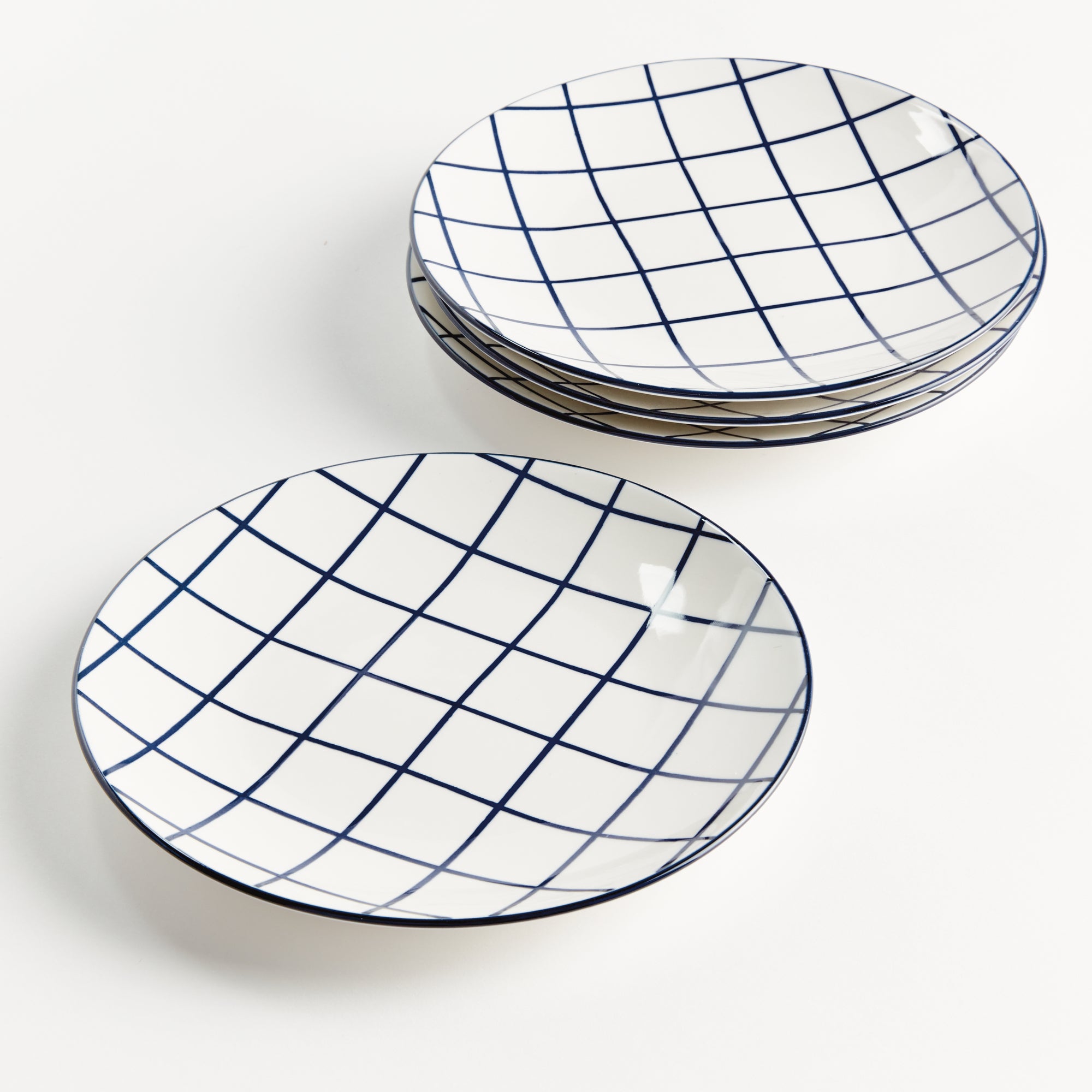 STRIA 8.5" PLATES, SET OF 4 - view 3