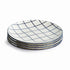STRIA 8.5" PLATES, SET OF 4