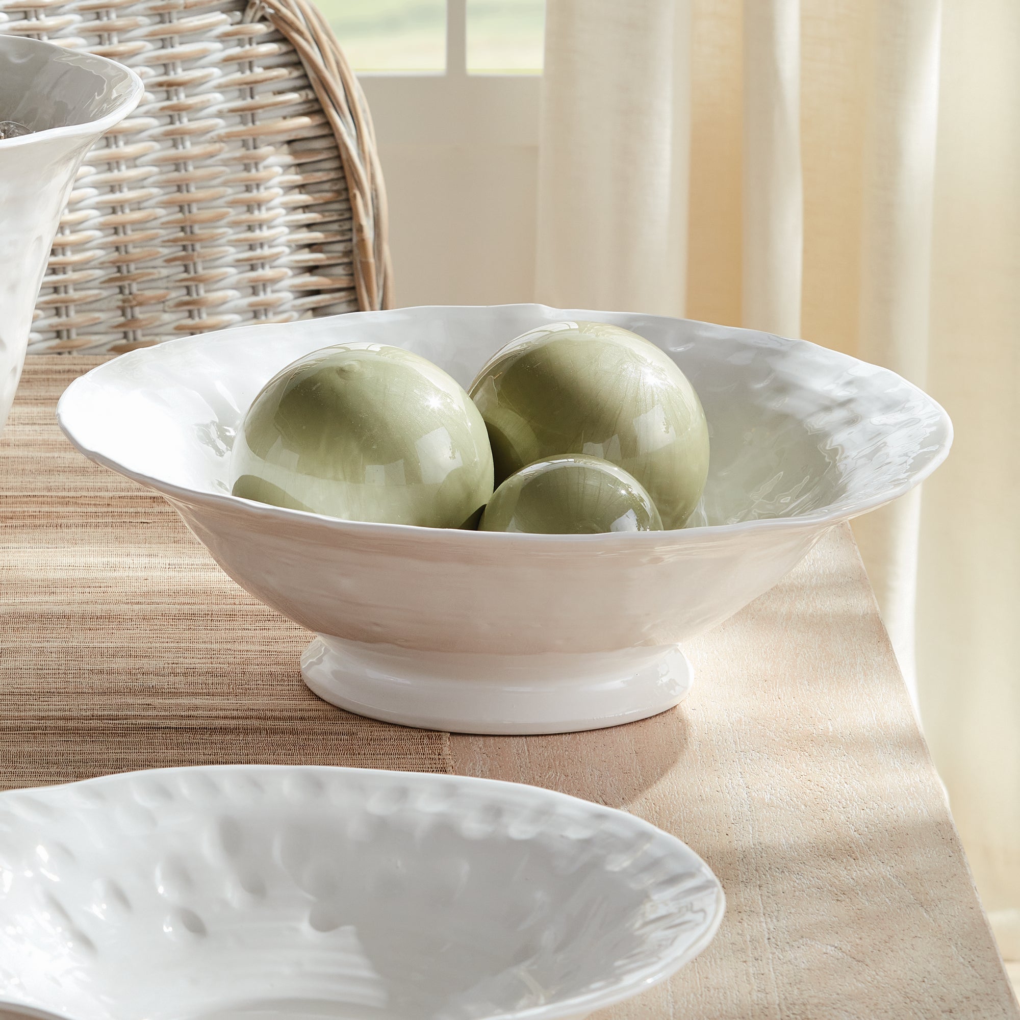 BARCLAY BUTERA SORRENTO DECORATIVE BOWL LARGE - view 5