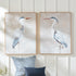 HERON PAIR HAND-EMBELLISHED GICLEES, SET OF 2 - view 4