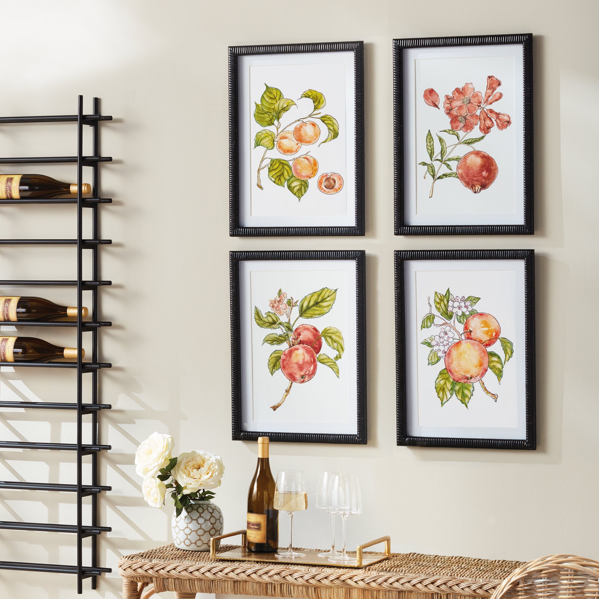 AUTUMNAL FRUIT PRINTS, SET OF 4 - view 5