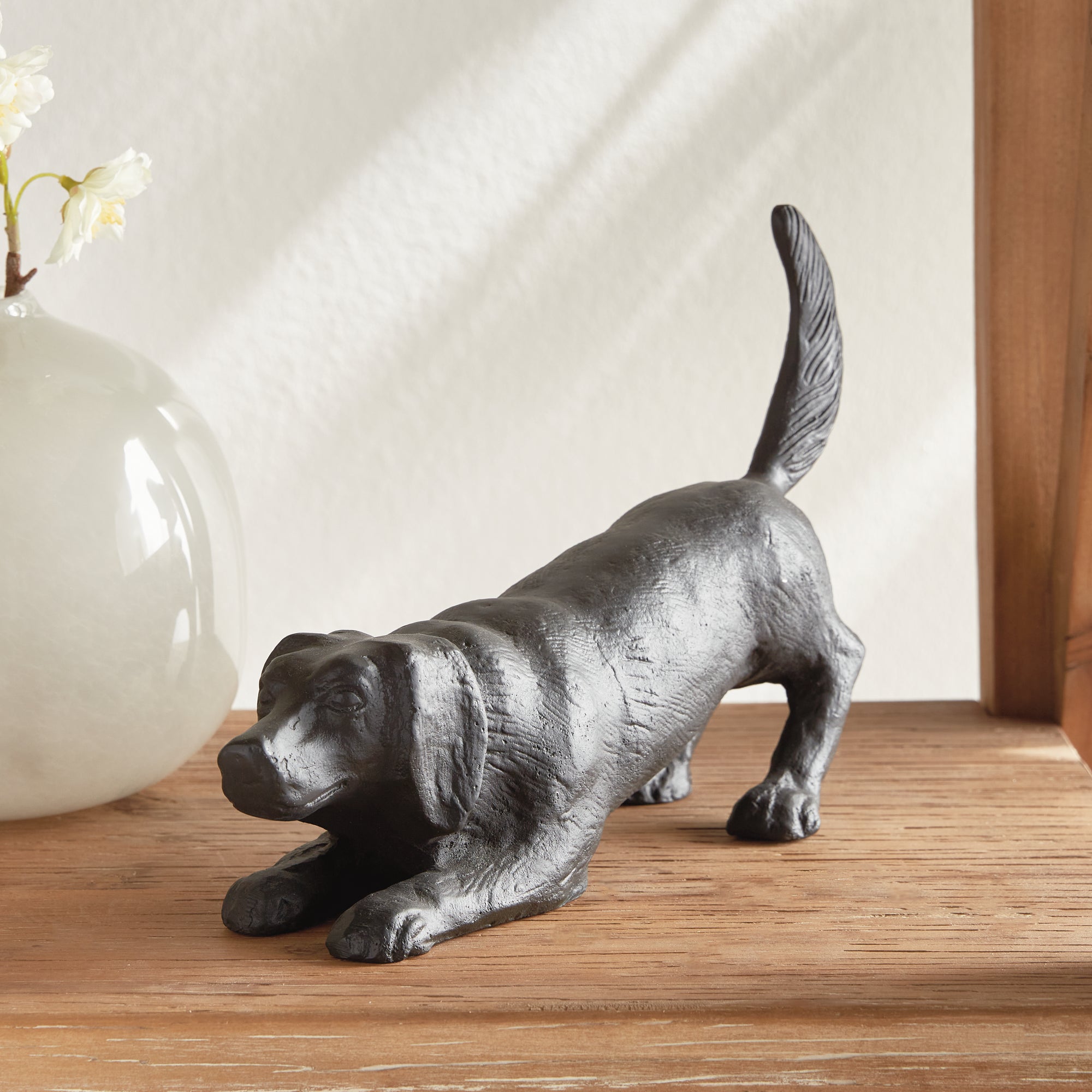 Playful Dog Sculpture - View 6