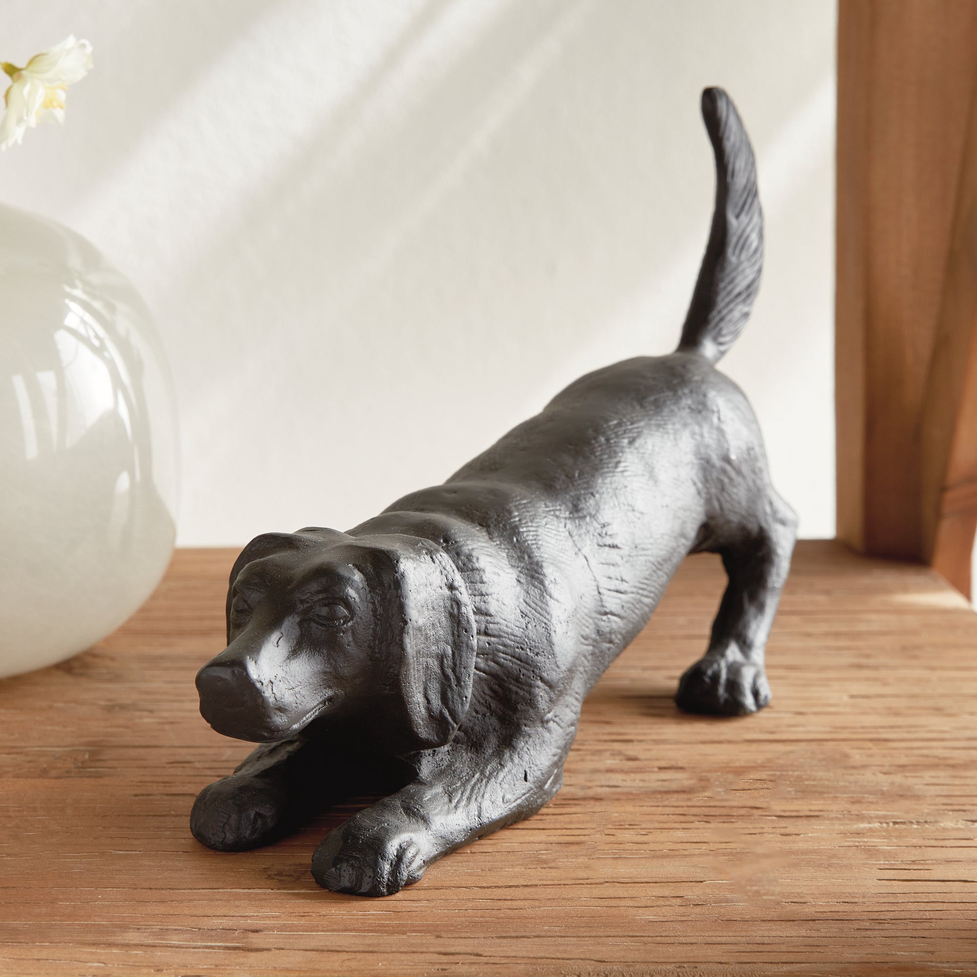 Playful Dog Sculpture - View 7