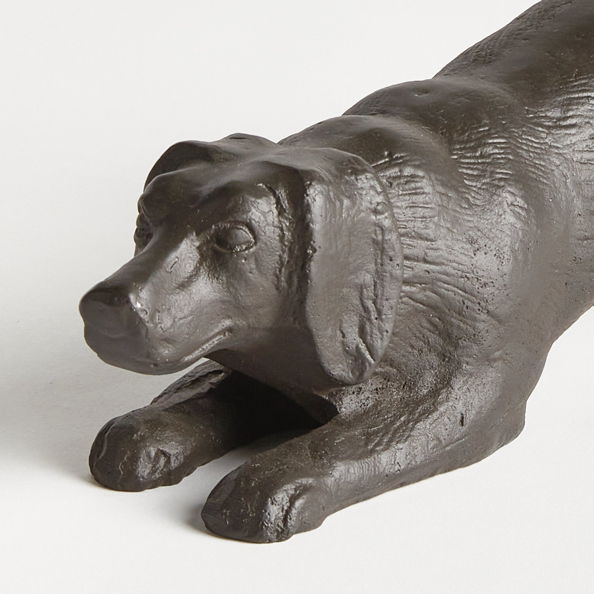 Playful Dog Sculpture - View 2