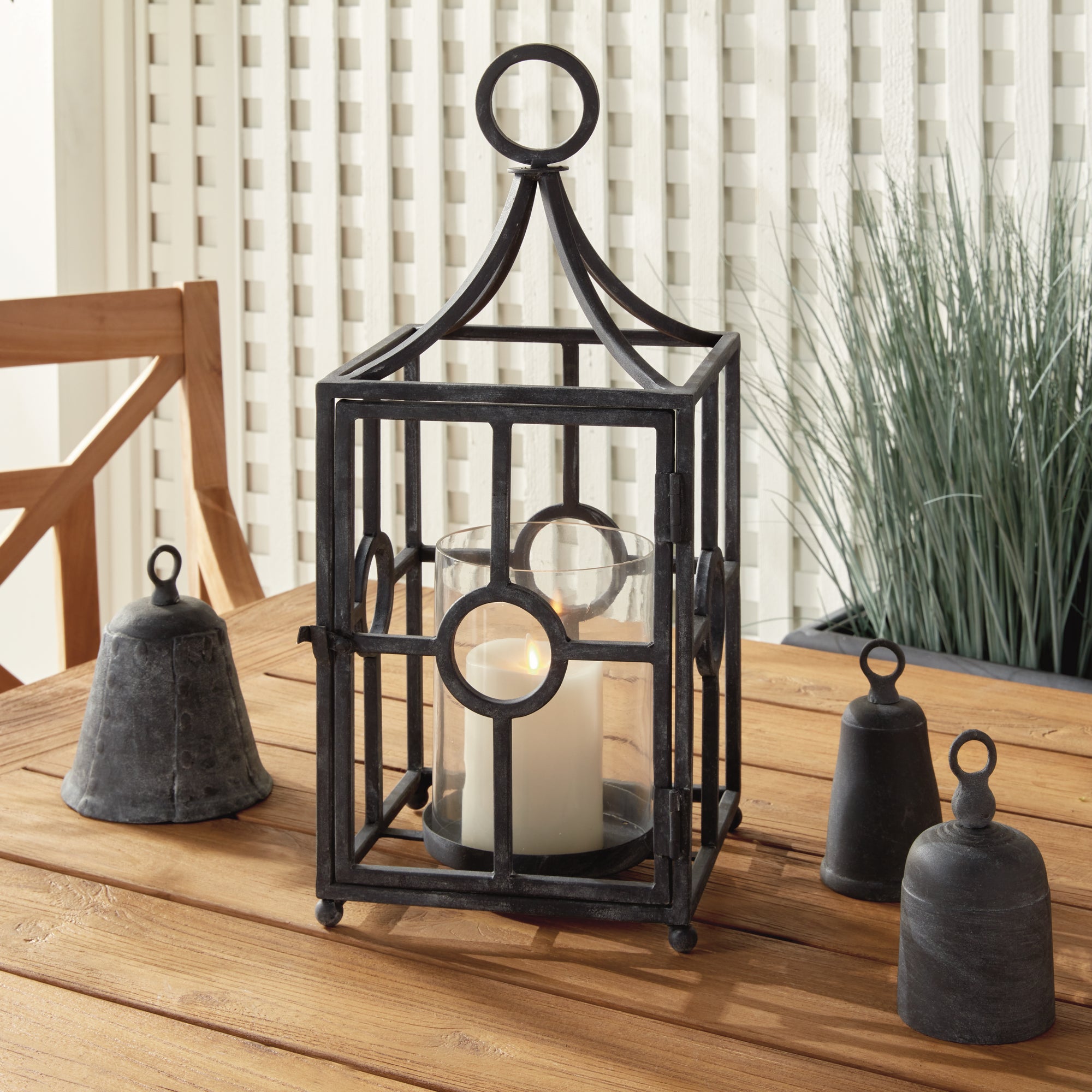 Terrazza Outdoor Candleholder - View 2