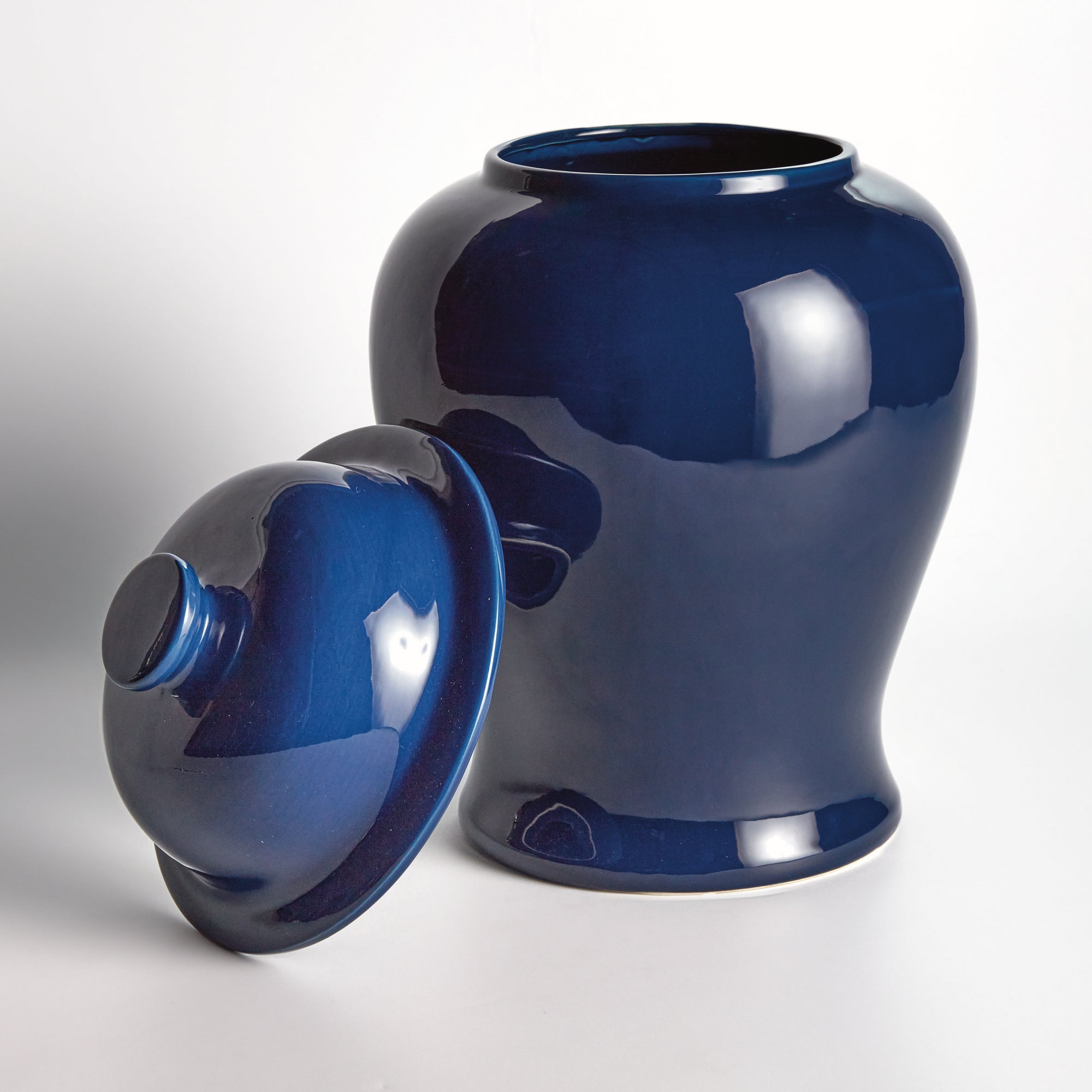 Koa Wide Lidded Ginger Jar Large - View 2
