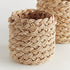 Abaca French Braid Storage Baskets Round, Set Of 2 - View 3