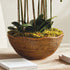 Burma Rattan Scalloped Edge Bowl Large - View 4