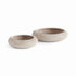 Burma Rattan Shallow Display Bowls, Set Of 2