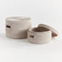 Burma Rattan Round Lidded Boxes, Set Of 2 - View 2