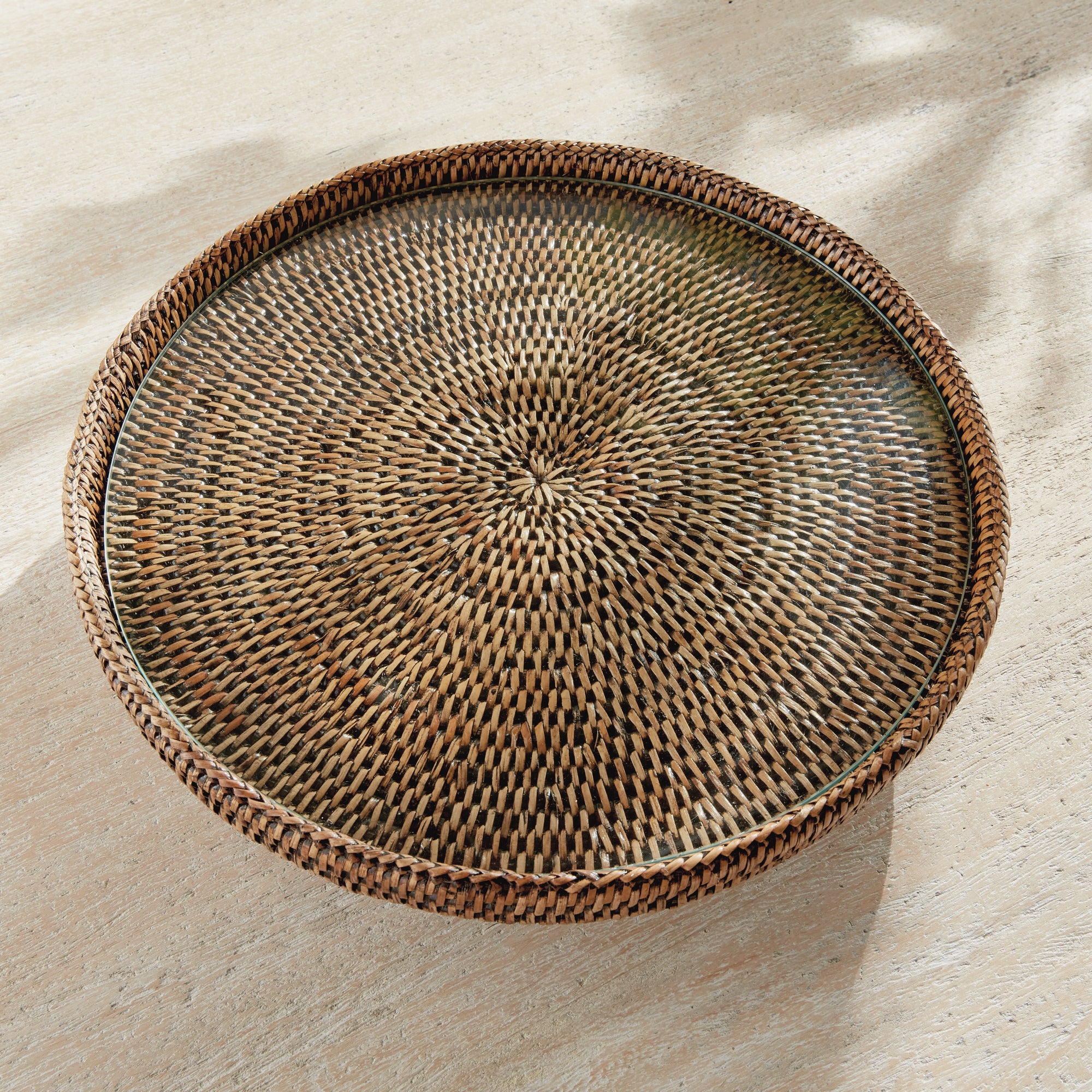 Burma Rattan Serving Stand - View 7