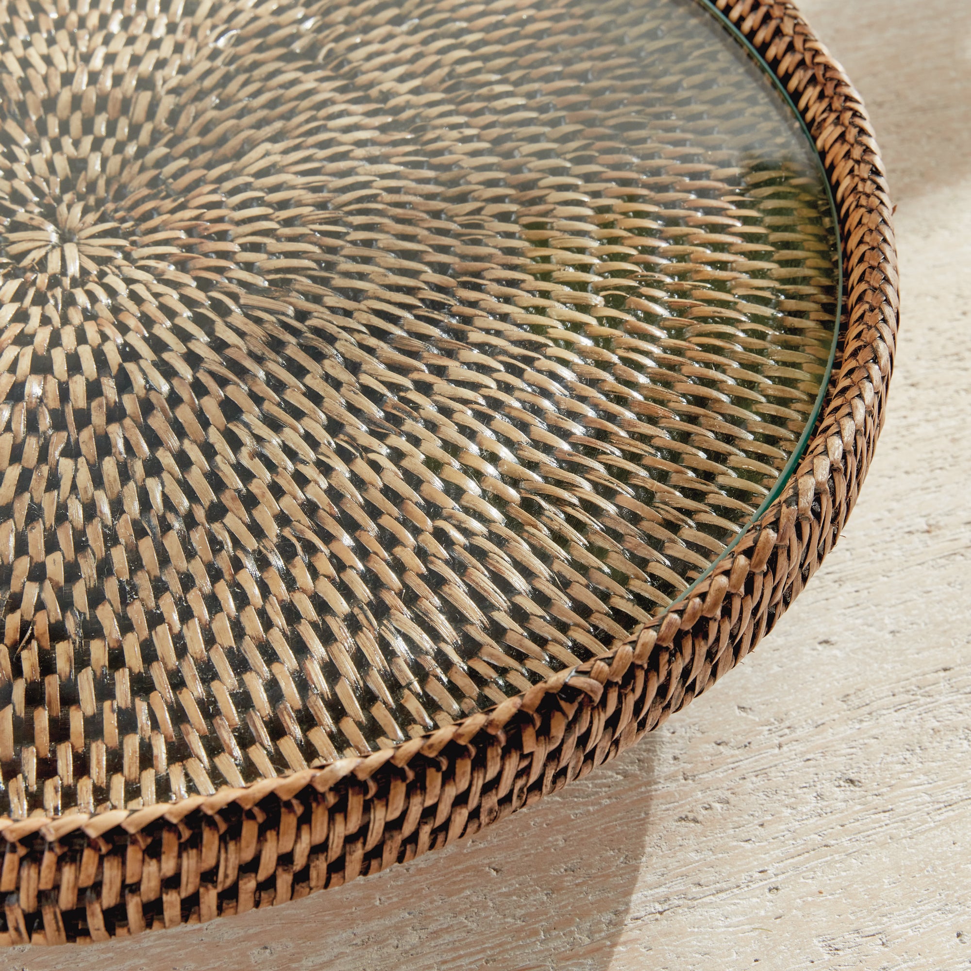 Burma Rattan Serving Stand - View 8
